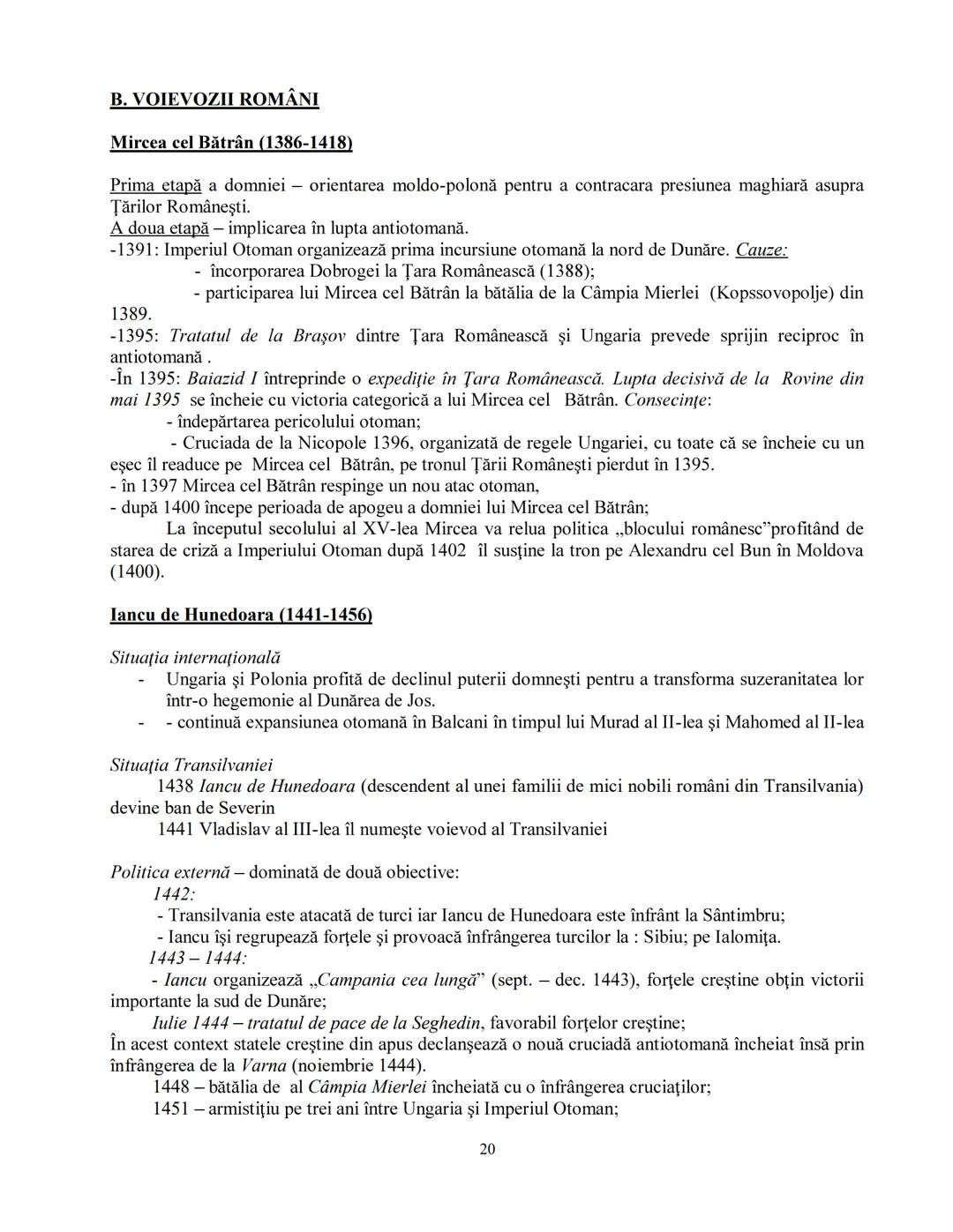 Tema 3
SPAŢIUL ROMÂNESC ÎNTRE DIPLOMAȚIE ȘI CONFLICT ÎN EVUL
MEDIU ȘI LA ÎNCEPUTURILE MODERNITĂŢII
A. CADRUL GENERAL
În secolele al XVI-l
