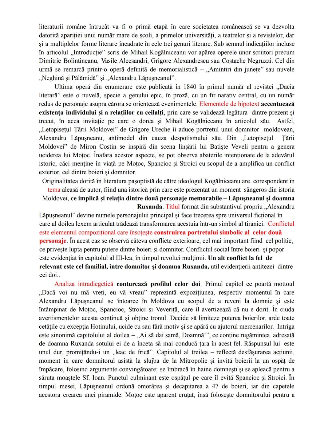 # „Alexandru Lăpușneanul”
Costache Negruzzi
(particularități nuvelă pașoptistă, istorică, romantică)
1. Perioadă/curent literar + două tră