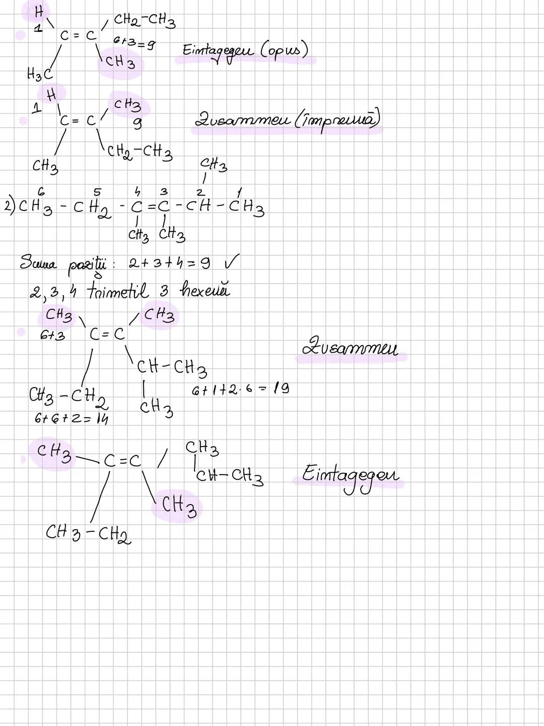 --- OCR Start ---
alchene
Formula gelorala: $C_nH_{2m}$
m=2
$CH_{2}=CH_{2}$ etend
m=3
$CH_{3}-CH=CH_{2}$ propena
m=4
$CH_{2}=CH-CH_{2}-CH_{