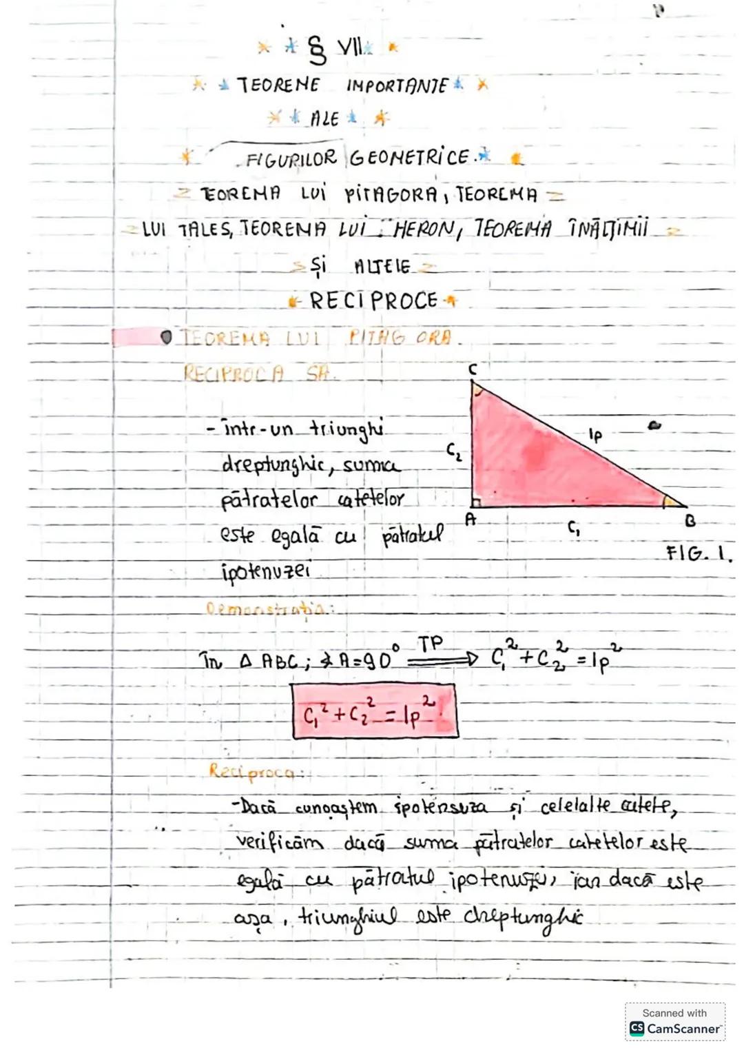 * S VIX
* TRIGONOMETRIE.*
* NOTIUNI *
Se aplică doar în triunghiul dreptunghic.
• Sinusul
$sin = \frac{cateta \cdot opusa}{ipotenusa}$
• Cos