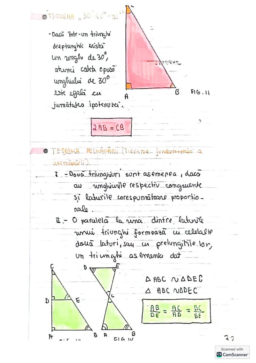 * S VIX
* TRIGONOMETRIE.*
* NOTIUNI *
Se aplică doar în triunghiul dreptunghic.
• Sinusul
$sin = \frac{cateta \cdot opusa}{ipotenusa}$
• Cos