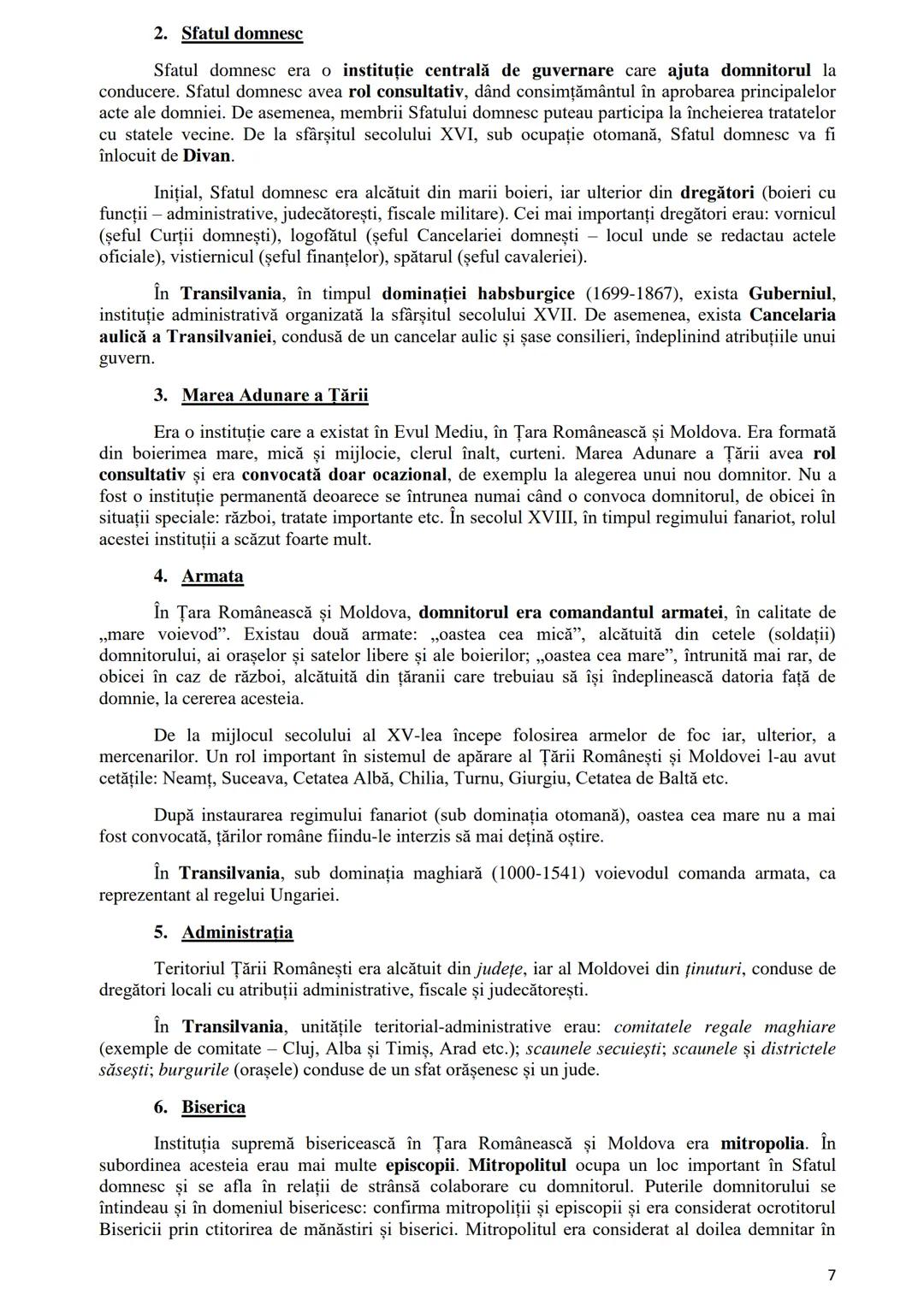 # TEMA 2. Autonomii locale și instituții centrale în spațiul românesc (secolele IX-
XVIII)
## Obstea sătească
După retragerea aureliană, e