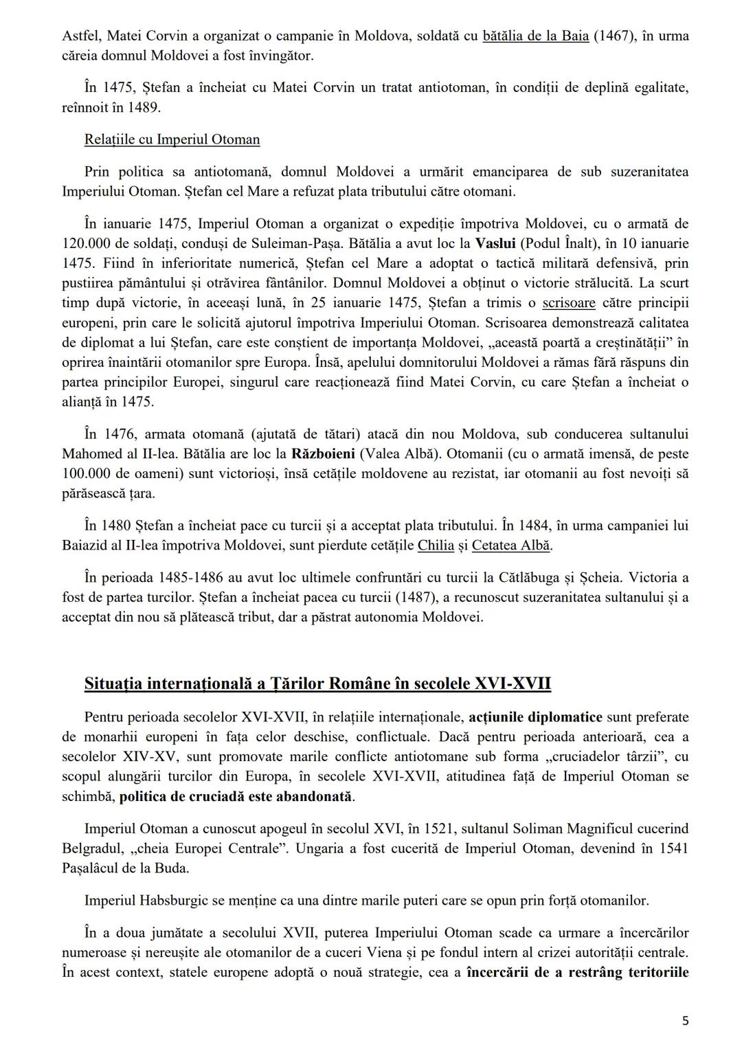 # TEMA 3. Spațiul românesc între diplomație și conflict în Evul Mediu și la
începutul modernității
## Relaţiile internaționale în secolele