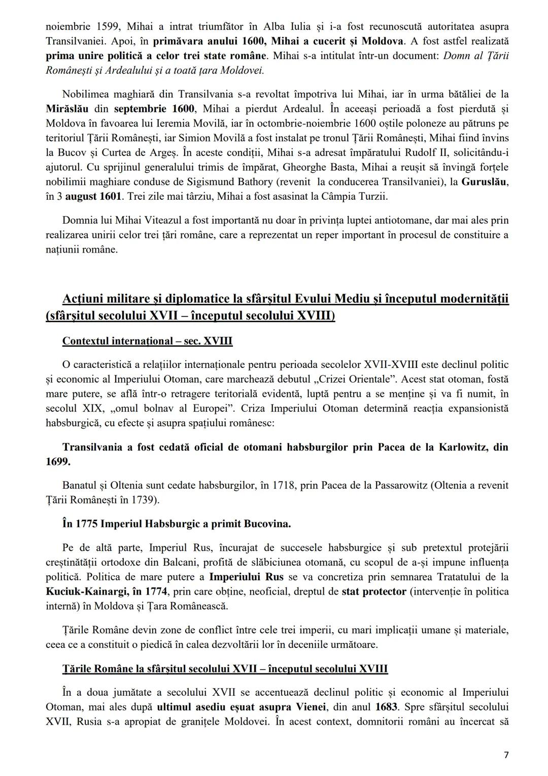 # TEMA 3. Spațiul românesc între diplomație și conflict în Evul Mediu și la
începutul modernității
## Relaţiile internaționale în secolele