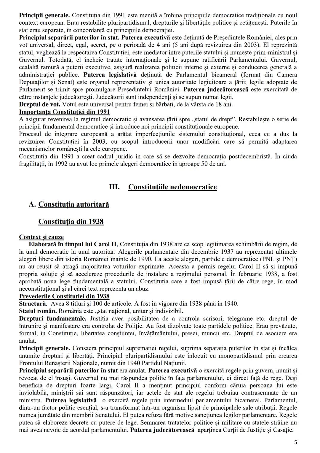 # TEMA 7. CONSTITUȚIILE DIN ROMÂNIA
Introducere
Constituţia este legea fundamentală a unui stat. Constituția prevede reguli, norme de conv