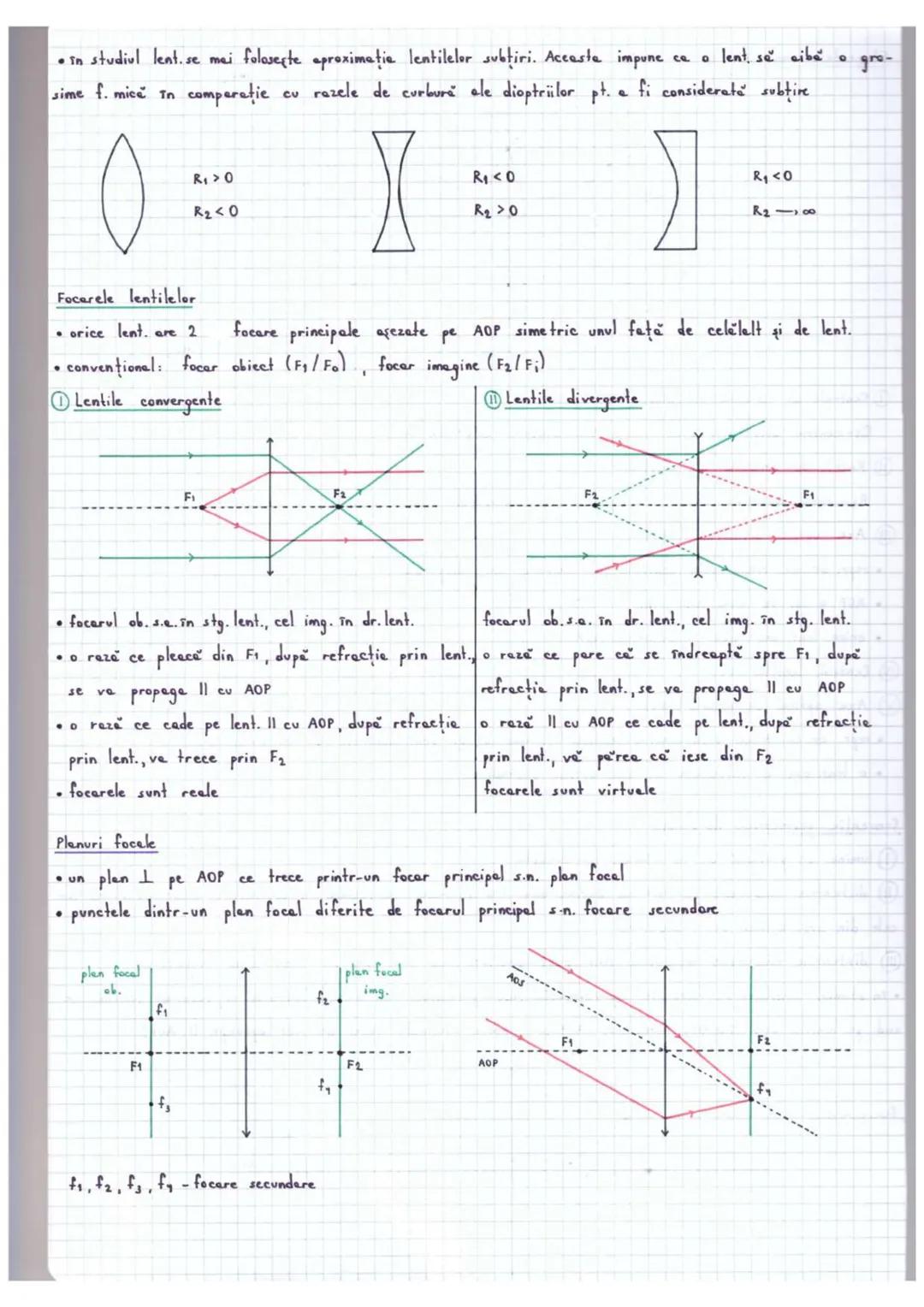 # Optica geometrică
•studieze propageres luminü în diferite medii transparente fără a ține cont de nature lumini
• rază de lumină dreapta