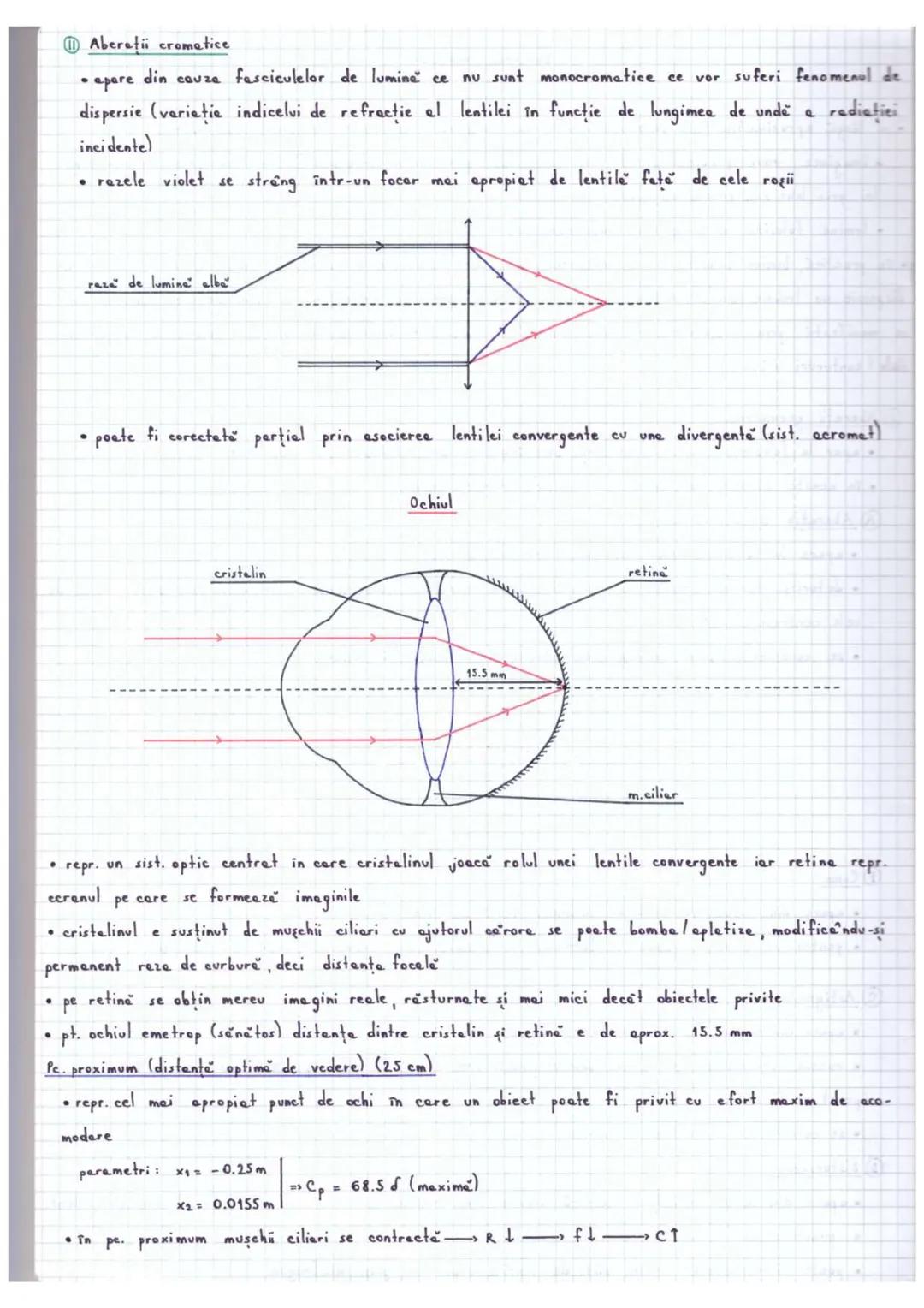 # Optica geometrică
•studieze propageres luminü în diferite medii transparente fără a ține cont de nature lumini
• rază de lumină dreapta