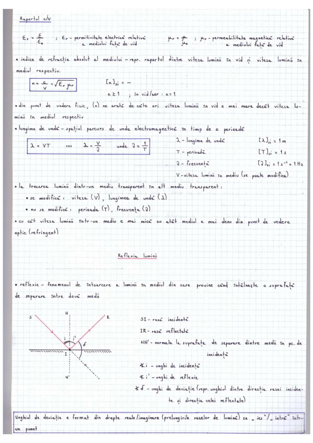 # Optica geometrică
•studieze propageres luminü în diferite medii transparente fără a ține cont de nature lumini
• rază de lumină dreapta