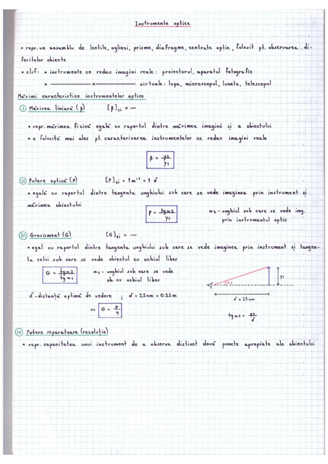 # Optica geometrică
•studieze propageres luminü în diferite medii transparente fără a ține cont de nature lumini
• rază de lumină dreapta