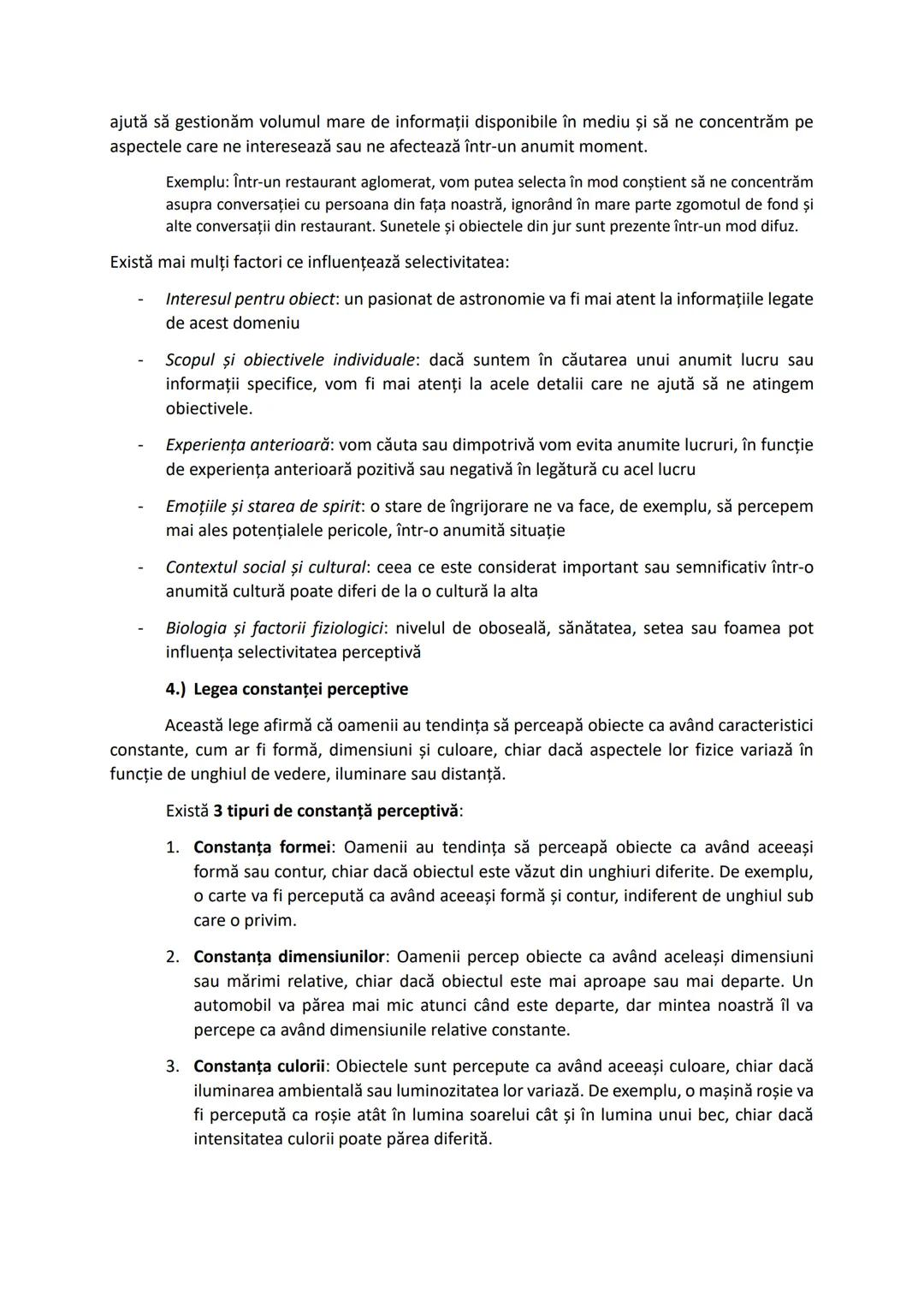 --- OCR Start ---
PERCEPŢIILE
Definiţie: Percepţiile sunt procese senzoriale complexe și, totodată, imagini primare,
conţinând totalitatea i