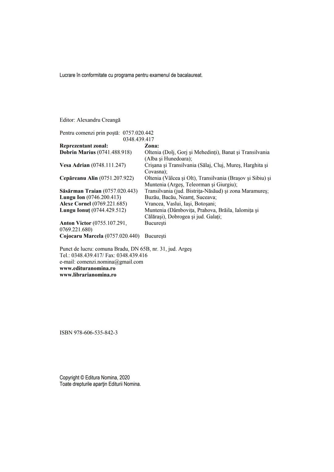 Petre Năchilă
Ana Cârstoveanu
Ion Nica
MATEMATICĂ M2
Ghid pentru pregătirea examenului
de Bacalaureat
• Itemi de antrenament
• 99 de teste
•
