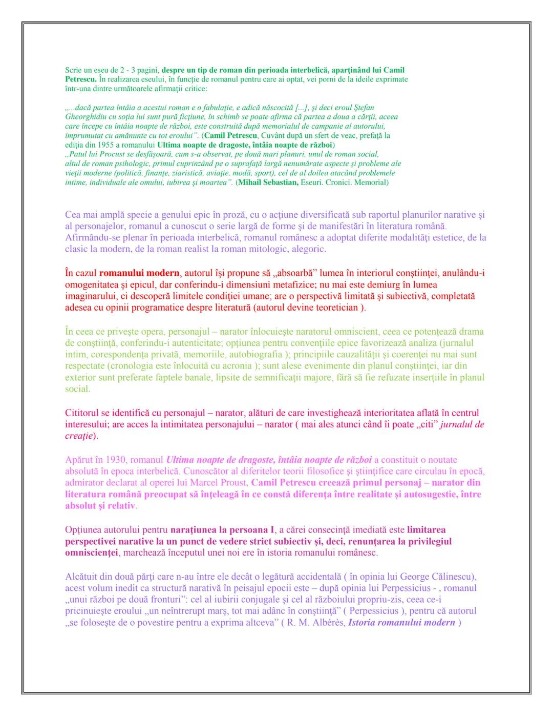 # MATERIE
# BAC
# ROMANA
# COMENTARII Cuprins:
PASOPTISMUL
1.Nuvela istorica si romantica:
Alexandru Lapuseanul de Costache Negruzzi
2. "Pas
