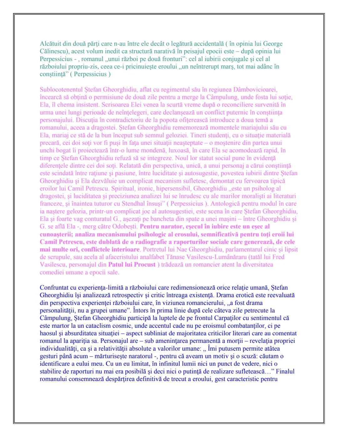 # MATERIE
# BAC
# ROMANA
# COMENTARII Cuprins:
PASOPTISMUL
1.Nuvela istorica si romantica:
Alexandru Lapuseanul de Costache Negruzzi
2. "Pas
