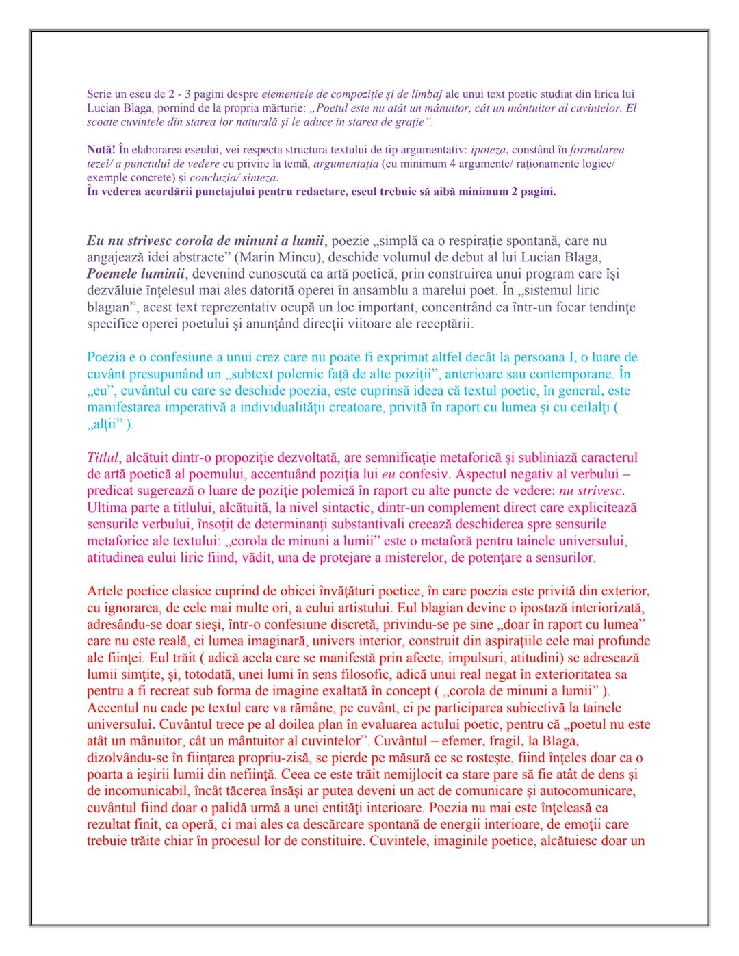 # MATERIE
# BAC
# ROMANA
# COMENTARII Cuprins:
PASOPTISMUL
1.Nuvela istorica si romantica:
Alexandru Lapuseanul de Costache Negruzzi
2. "Pas