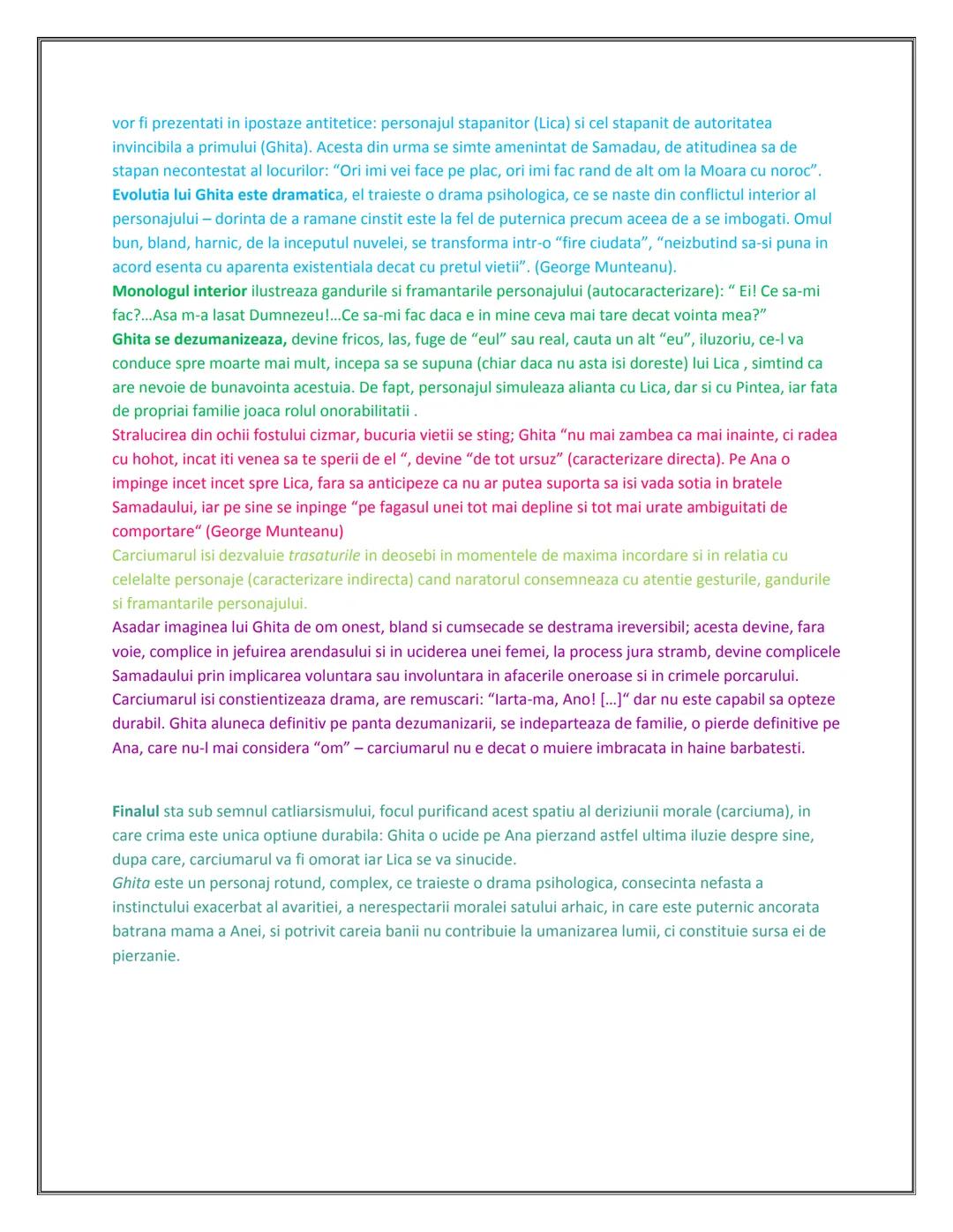 # MATERIE
# BAC
# ROMANA
# COMENTARII Cuprins:
PASOPTISMUL
1.Nuvela istorica si romantica:
Alexandru Lapuseanul de Costache Negruzzi
2. "Pas