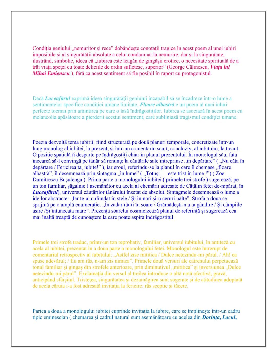 # MATERIE
# BAC
# ROMANA
# COMENTARII Cuprins:
PASOPTISMUL
1.Nuvela istorica si romantica:
Alexandru Lapuseanul de Costache Negruzzi
2. "Pas