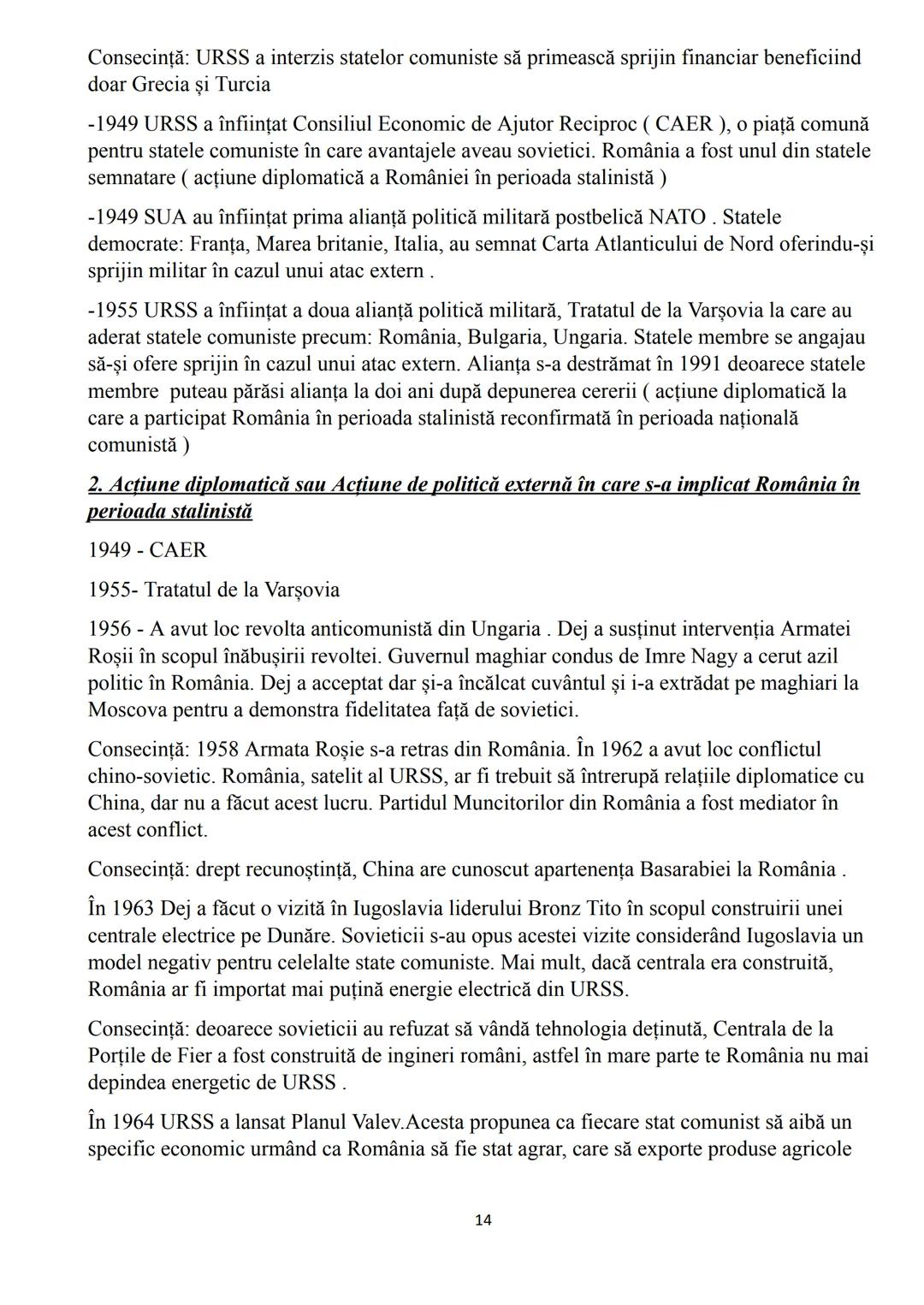 --- OCR Start ---
PERIOADA EXTERNĂ A ROMÂNIEI ÎN
PERIOADA INTERBELICĂ
PERIOADA INTERBELICĂ între I şi II RM=1918-1940
1. Acțiune diplomatică