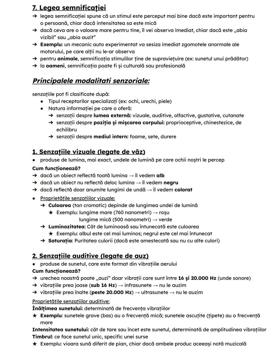 # Senzatii
Senzațiile sunt procese psihice elementare prin care se semnalizează separat, în
forma unei imagini simple şi primare, însuşiril