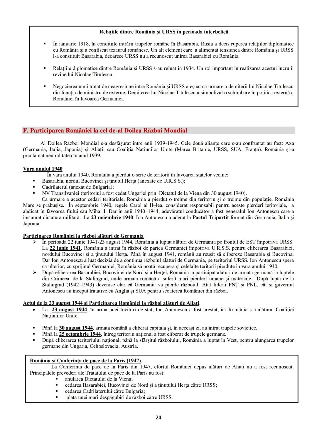 # TEME DIN
PROGRAMA DE BACALAUREAT
1.Autonomii locale şi instituţii centrale
în spaţiul românesc (secolele IX-XVIII) - pagina 2
2. Spaţiul