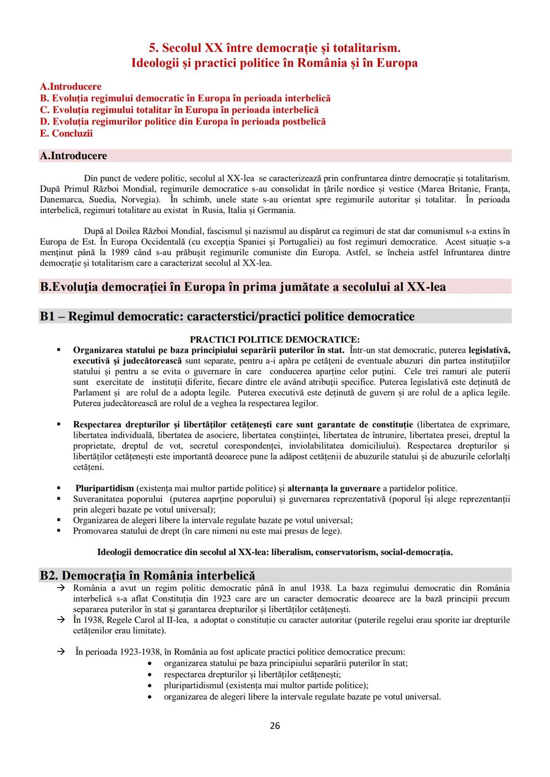 # TEME DIN
PROGRAMA DE BACALAUREAT
1.Autonomii locale şi instituţii centrale
în spaţiul românesc (secolele IX-XVIII) - pagina 2
2. Spaţiul