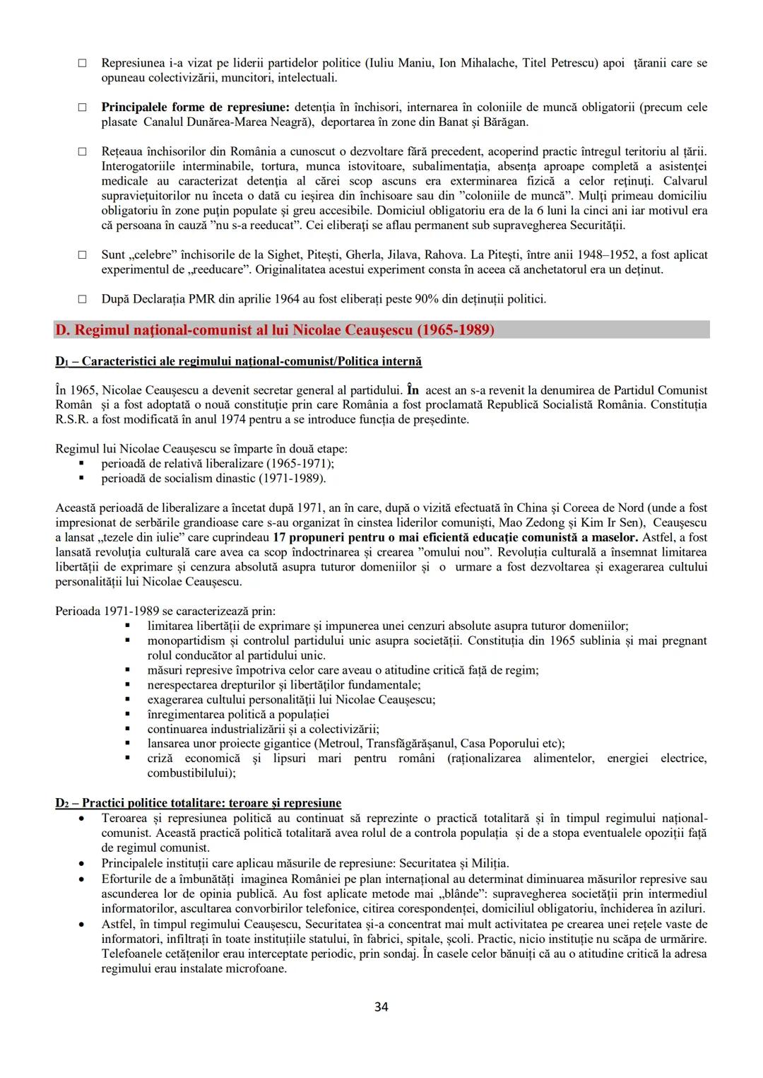 # TEME DIN
PROGRAMA DE BACALAUREAT
1.Autonomii locale şi instituţii centrale
în spaţiul românesc (secolele IX-XVIII) - pagina 2
2. Spaţiul