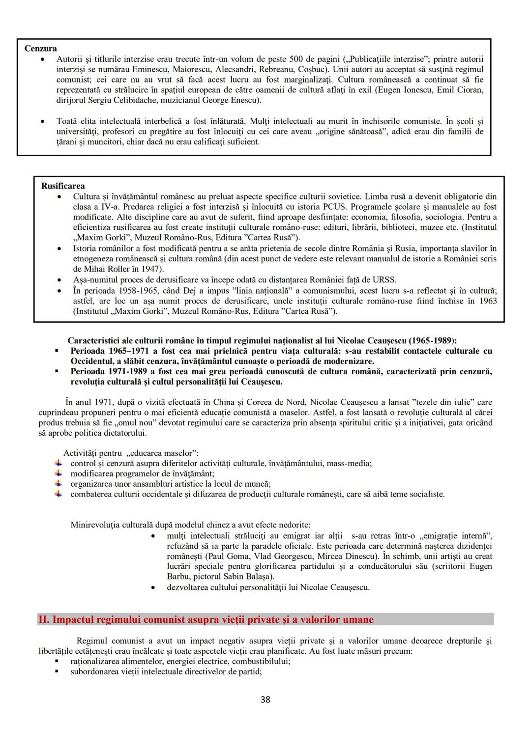 # TEME DIN
PROGRAMA DE BACALAUREAT
1.Autonomii locale şi instituţii centrale
în spaţiul românesc (secolele IX-XVIII) - pagina 2
2. Spaţiul