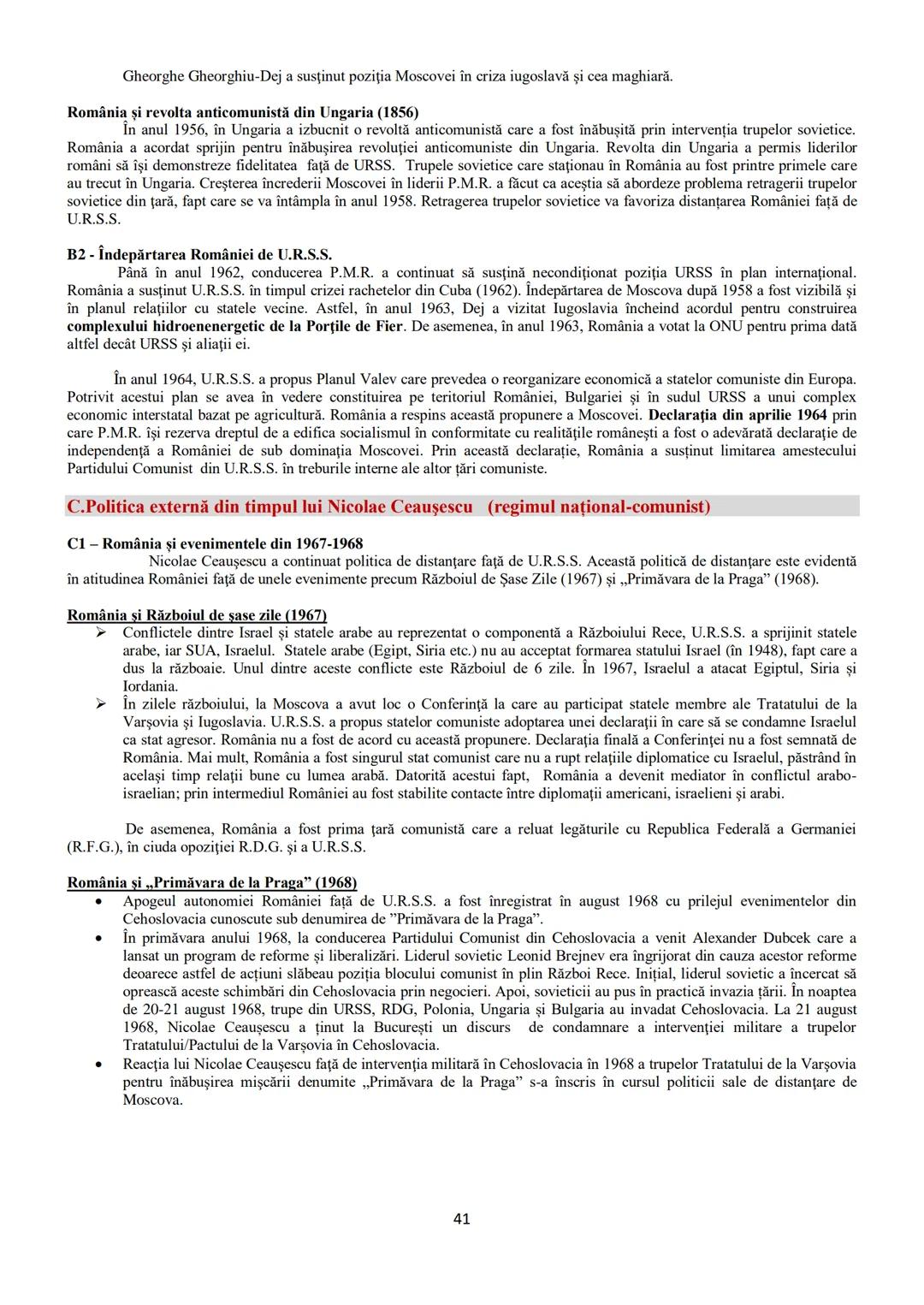 # TEME DIN
PROGRAMA DE BACALAUREAT
1.Autonomii locale şi instituţii centrale
în spaţiul românesc (secolele IX-XVIII) - pagina 2
2. Spaţiul
