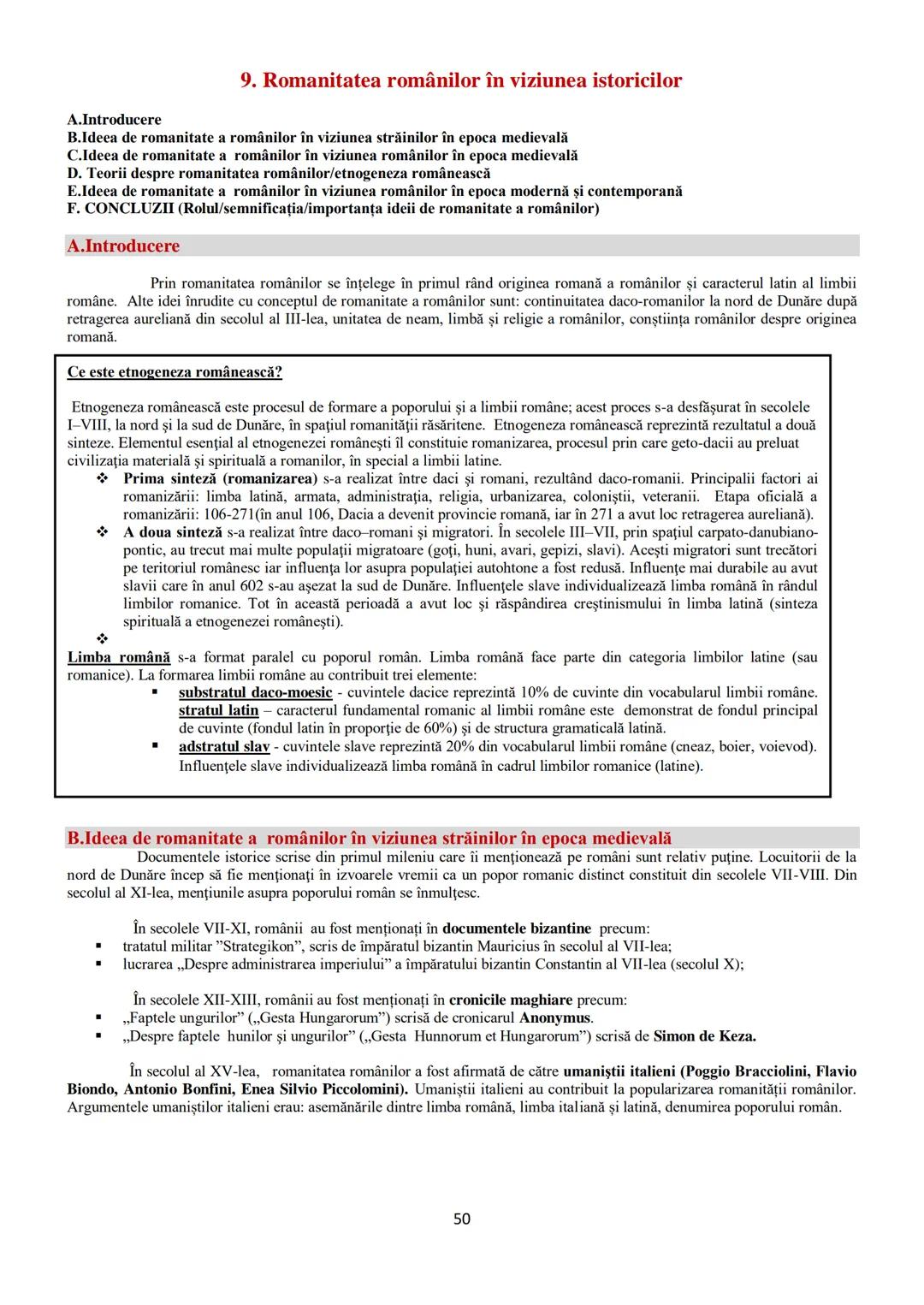# TEME DIN
PROGRAMA DE BACALAUREAT
1.Autonomii locale şi instituţii centrale
în spaţiul românesc (secolele IX-XVIII) - pagina 2
2. Spaţiul