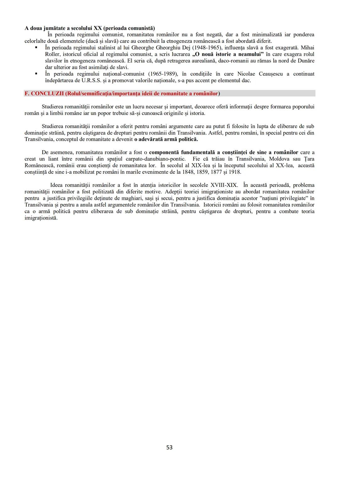 # TEME DIN
PROGRAMA DE BACALAUREAT
1.Autonomii locale şi instituţii centrale
în spaţiul românesc (secolele IX-XVIII) - pagina 2
2. Spaţiul