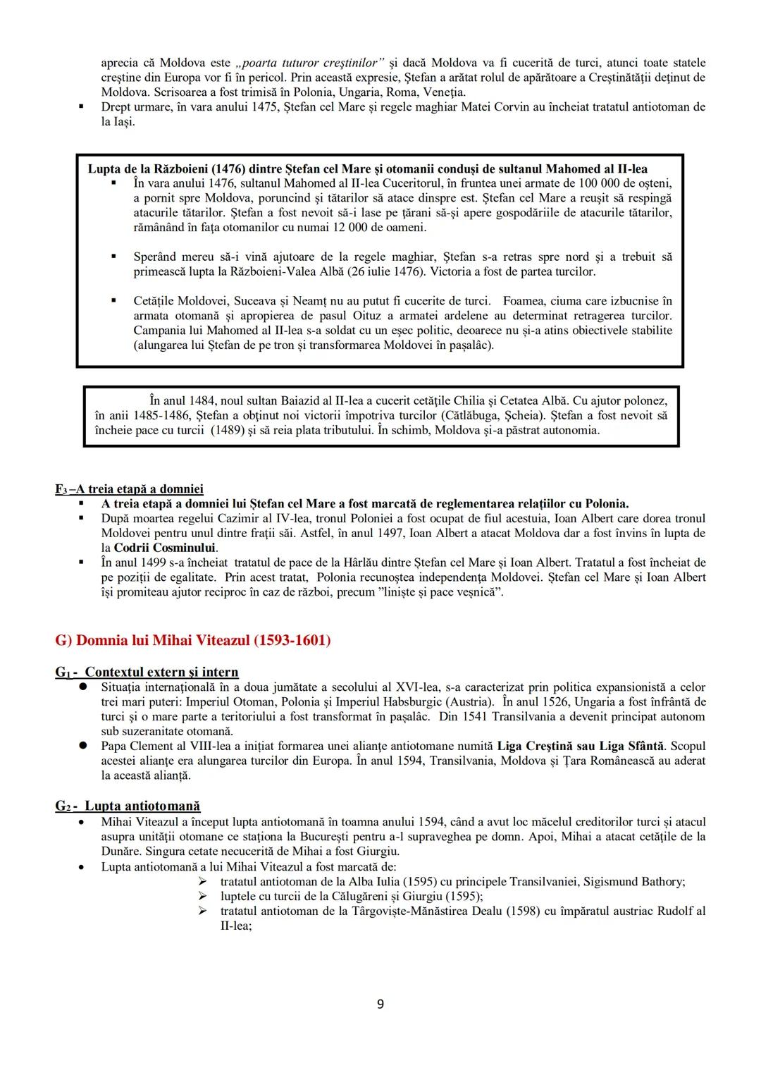 # TEME DIN
PROGRAMA DE BACALAUREAT
1.Autonomii locale şi instituţii centrale
în spaţiul românesc (secolele IX-XVIII) - pagina 2
2. Spaţiul