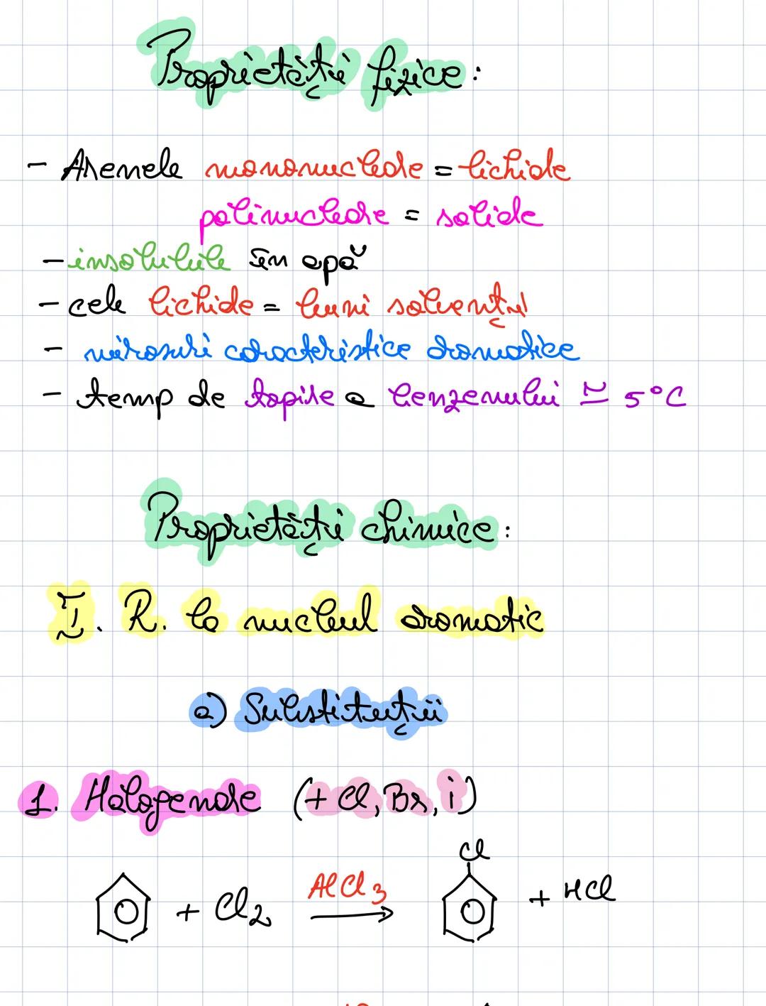 # Areme
hidrocaaluuri aromatice
### Areme mononuclede
benzem
lemzem
$C43$
$CH2-CH3$
$CH=CH2$
toluen
$C43$
$CUS$
-C43
orto-xilen m