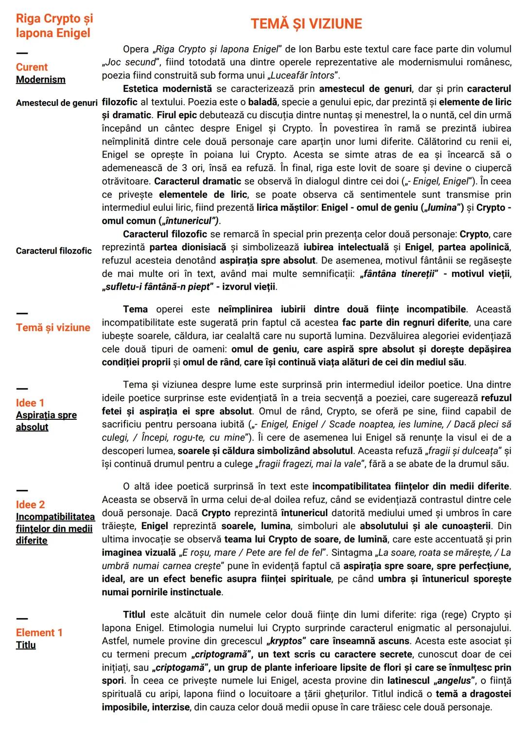 Opere şi curente
Limba şi literatura Română --- OCR Start ---
Curente literare
1. Umanismul/Iluminismul
• importanţa progresului / a educaţi