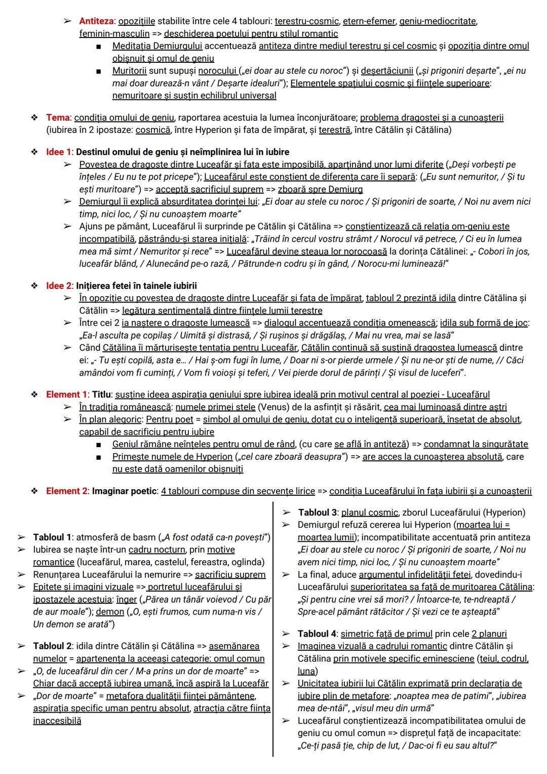 Opere şi curente
Limba şi literatura Română --- OCR Start ---
Curente literare
1. Umanismul/Iluminismul
• importanţa progresului / a educaţi