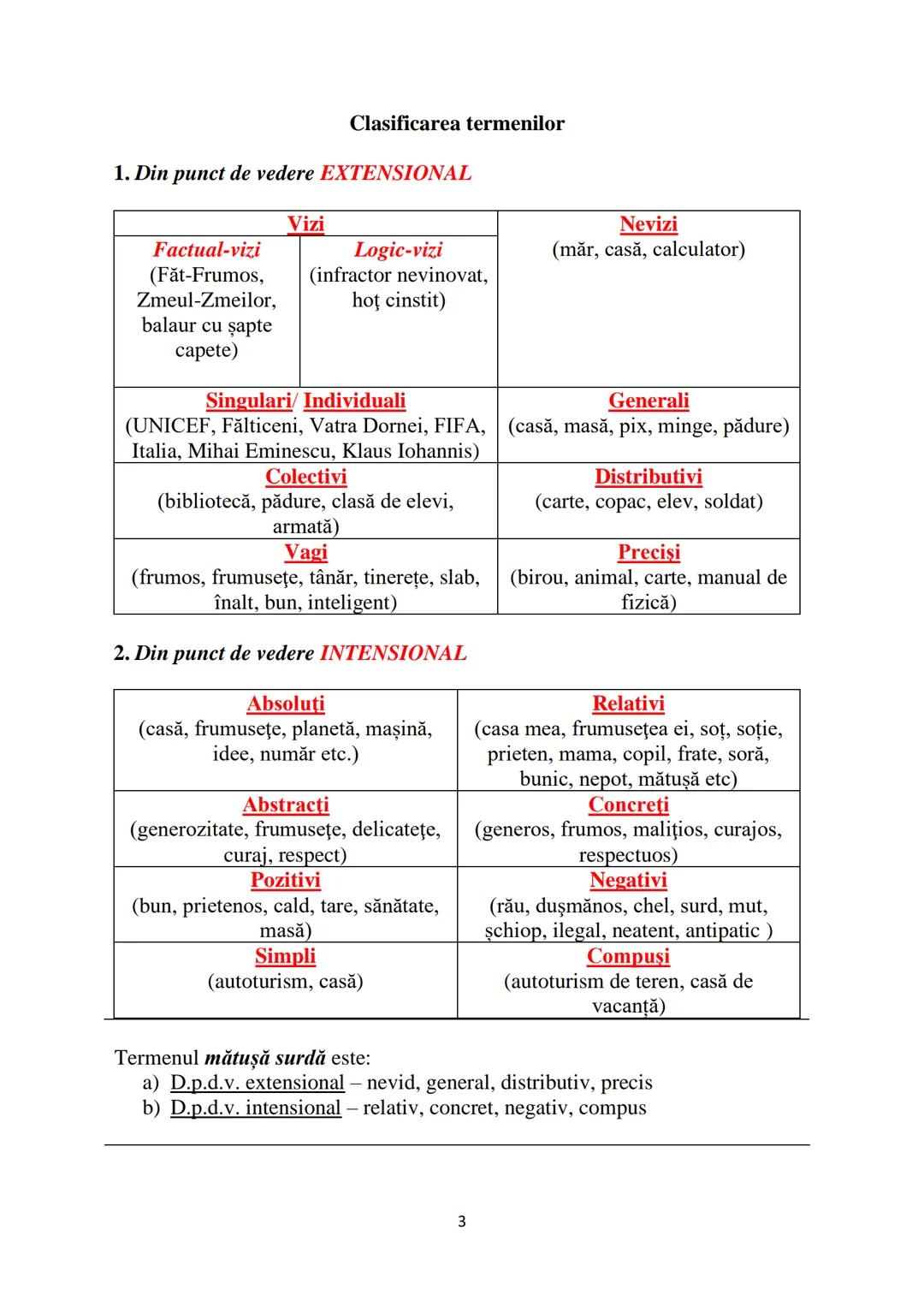 # Noţiuni teoretice
TERMENII/NOȚIUNILE
TERMENUL = cuvânt (autoturism) sau grup de cuvinte (autoturism de teren)
- componenta lingvistică p