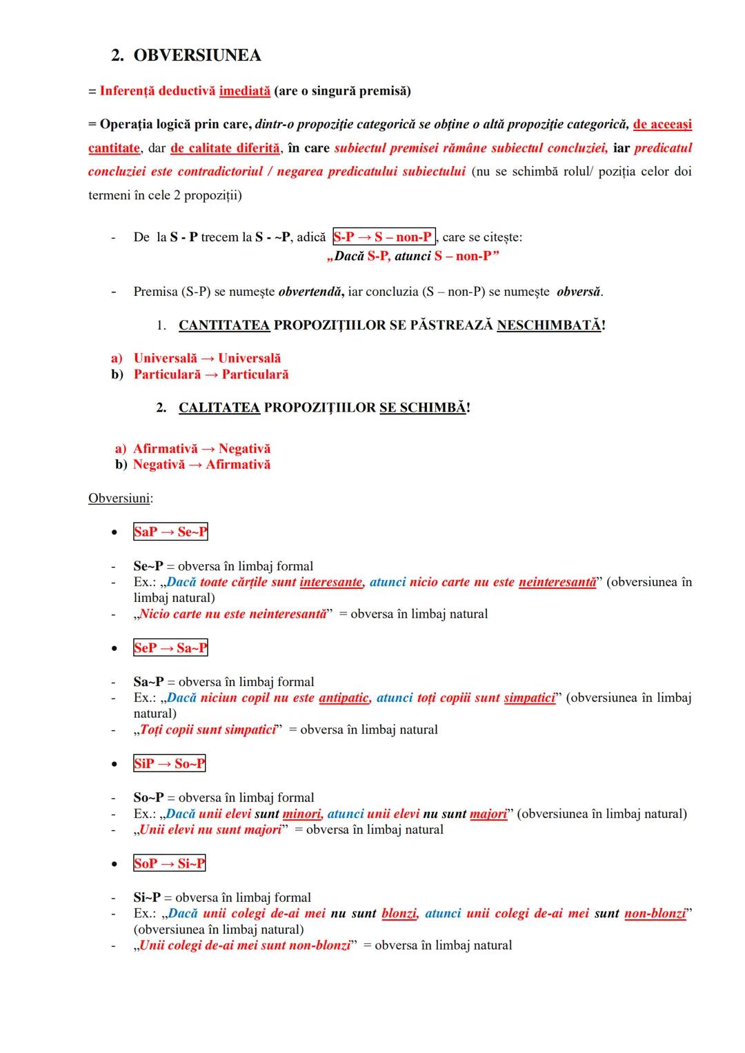 --- OCR Start ---
ARGUMENT ŞI ARGUMENTARE/INFERENȚĂ
Argumentul
ansamblul de propoziții (premise) care justifică o altă propoziție (concluzia