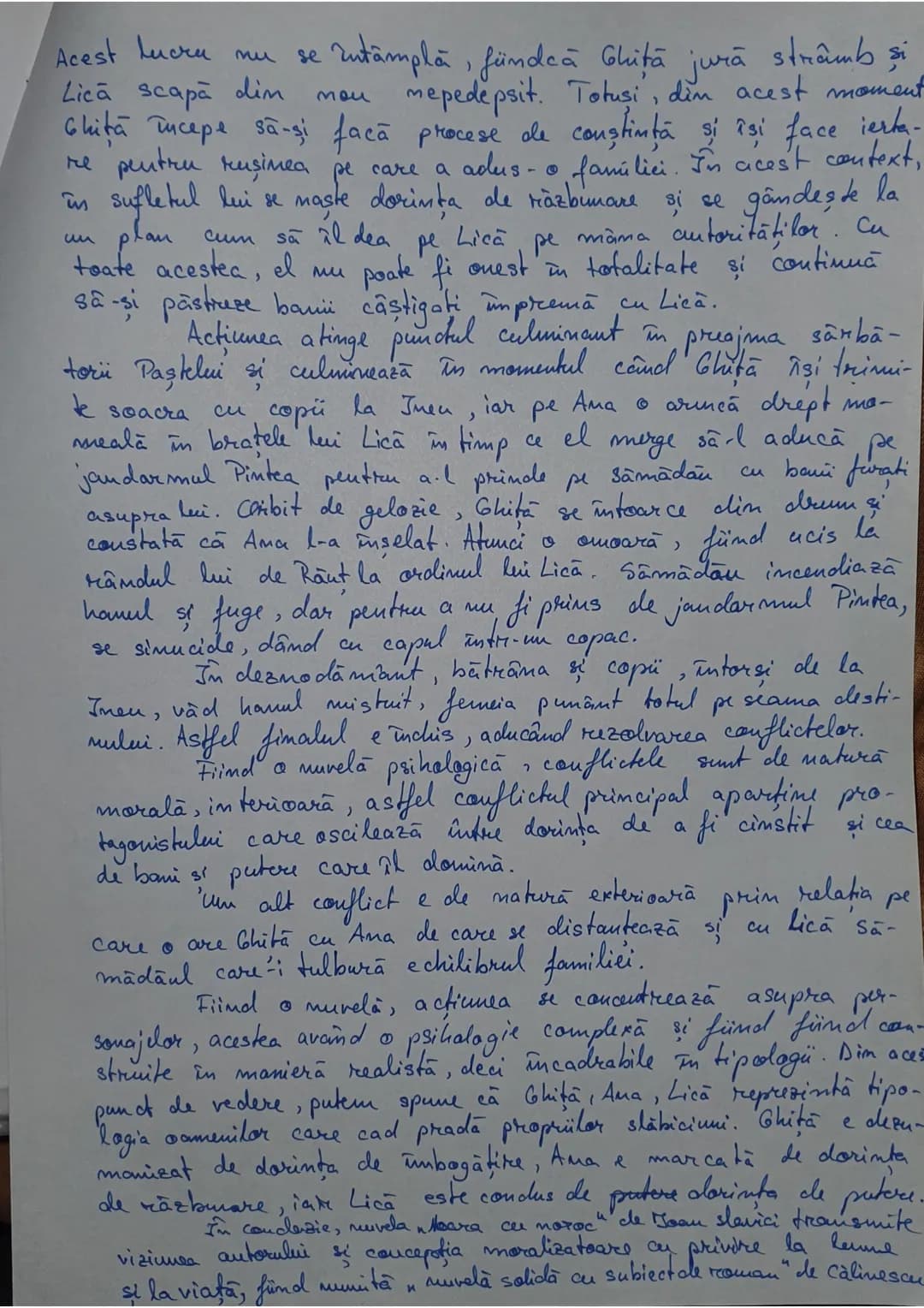 Moara cu moroc
de Joan Slavici
-muvelă realistă, psihologică-
literaturä
Joan Slavici, unul dintre marii clasici aiu
române alături de Miha