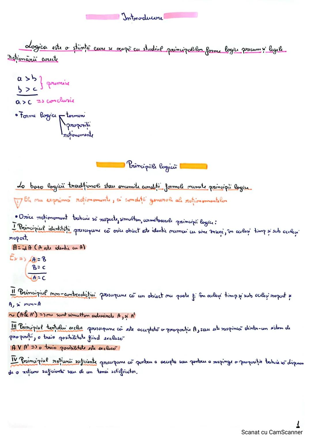 --- OCR Start ---
LOGICĂ
și argumentare
MATERIE TEST
=>principiile logici (p99)
=> termeni caracterisare/definire (pg 11-12)
clasificare
rap