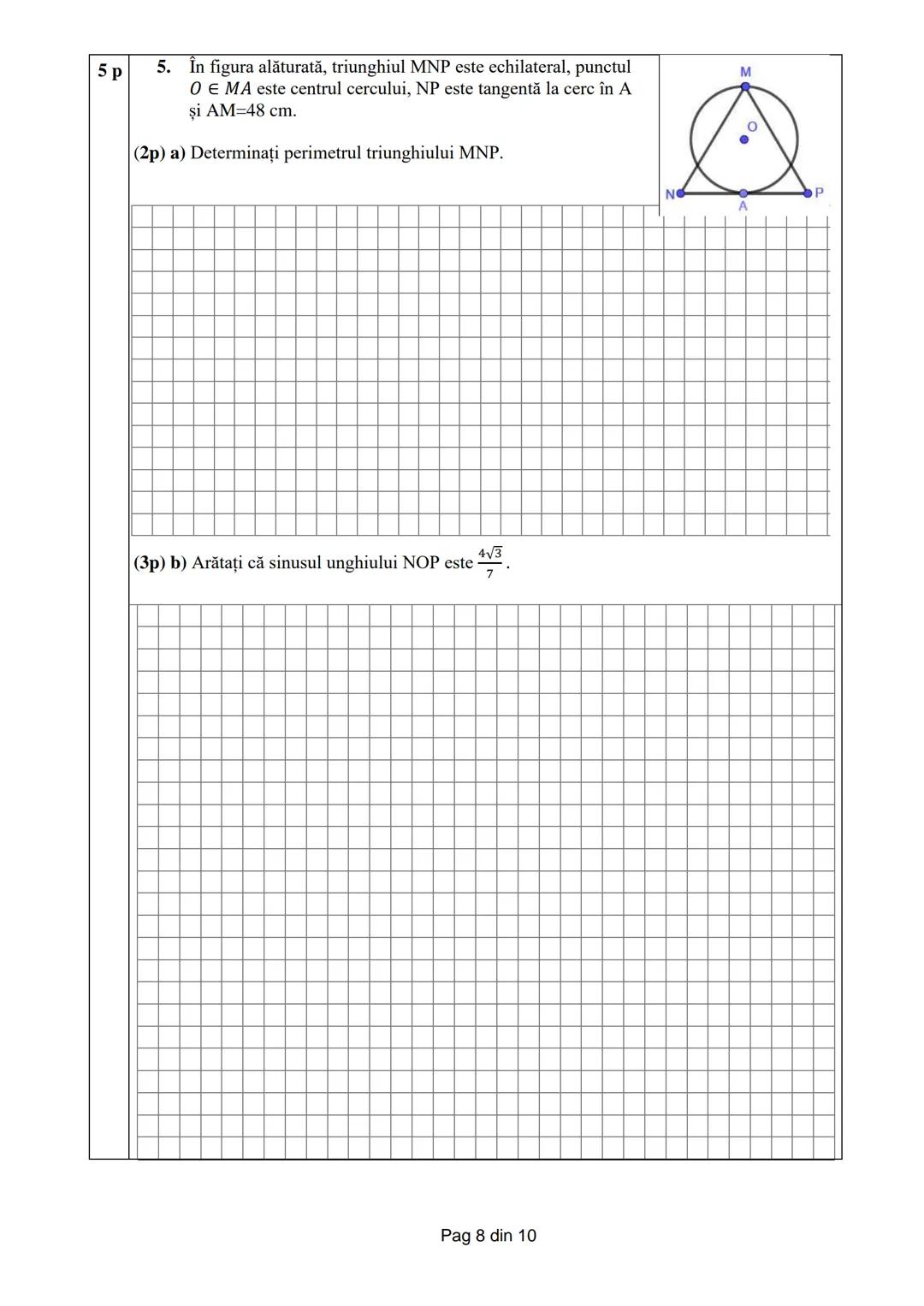 --- OCR Start ---
INSPECTORATUL ŞCOLAR
JUDETEAN CLUJ
SIMULARE CLUJ
EVALUAREA NAŢIONALĂ
PENTRU ABSOLVENŢII CLASEI
a VIII-a
Anul şcolar 2024-2