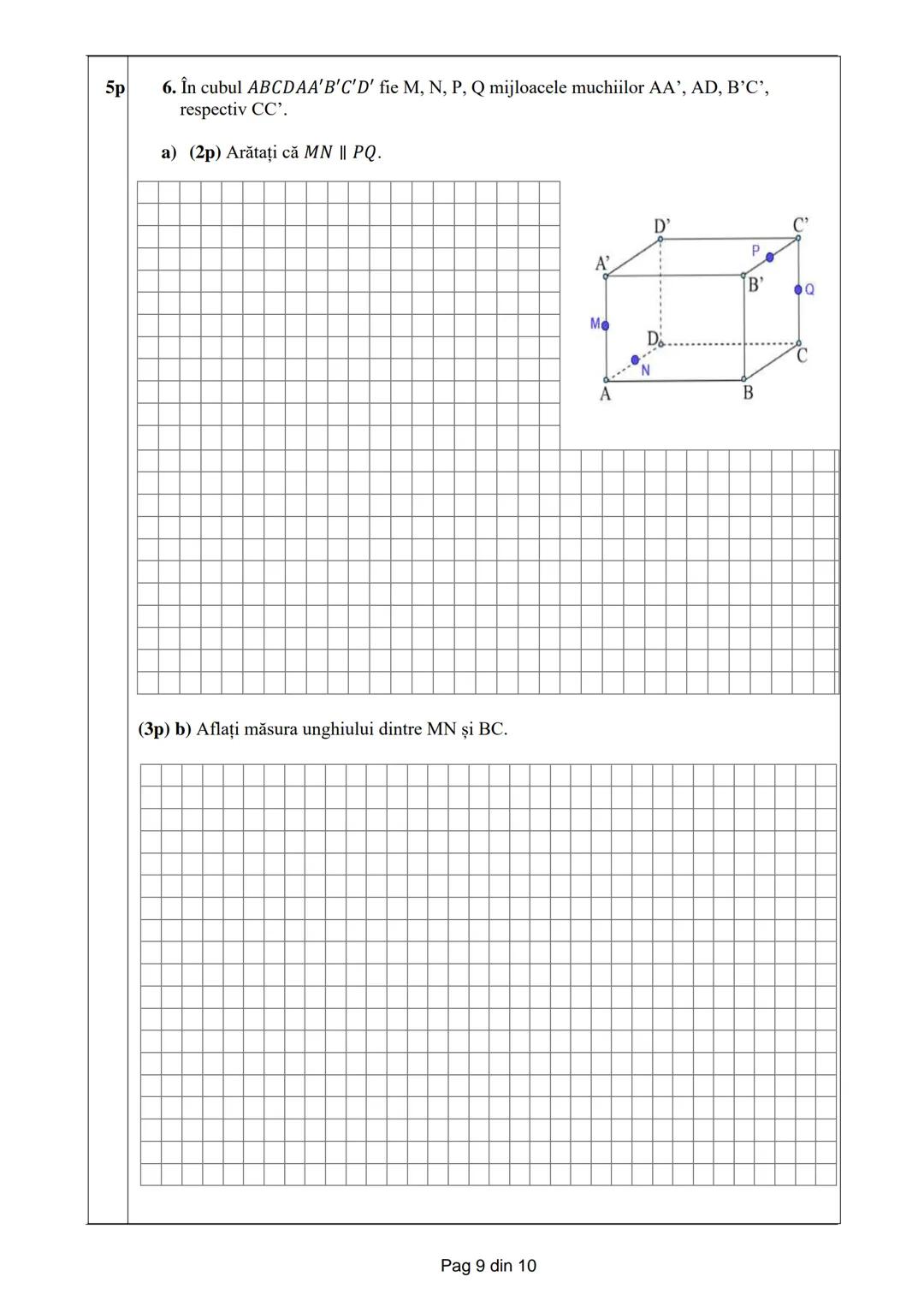 --- OCR Start ---
INSPECTORATUL ŞCOLAR
JUDETEAN CLUJ
SIMULARE CLUJ
EVALUAREA NAŢIONALĂ
PENTRU ABSOLVENŢII CLASEI
a VIII-a
Anul şcolar 2024-2