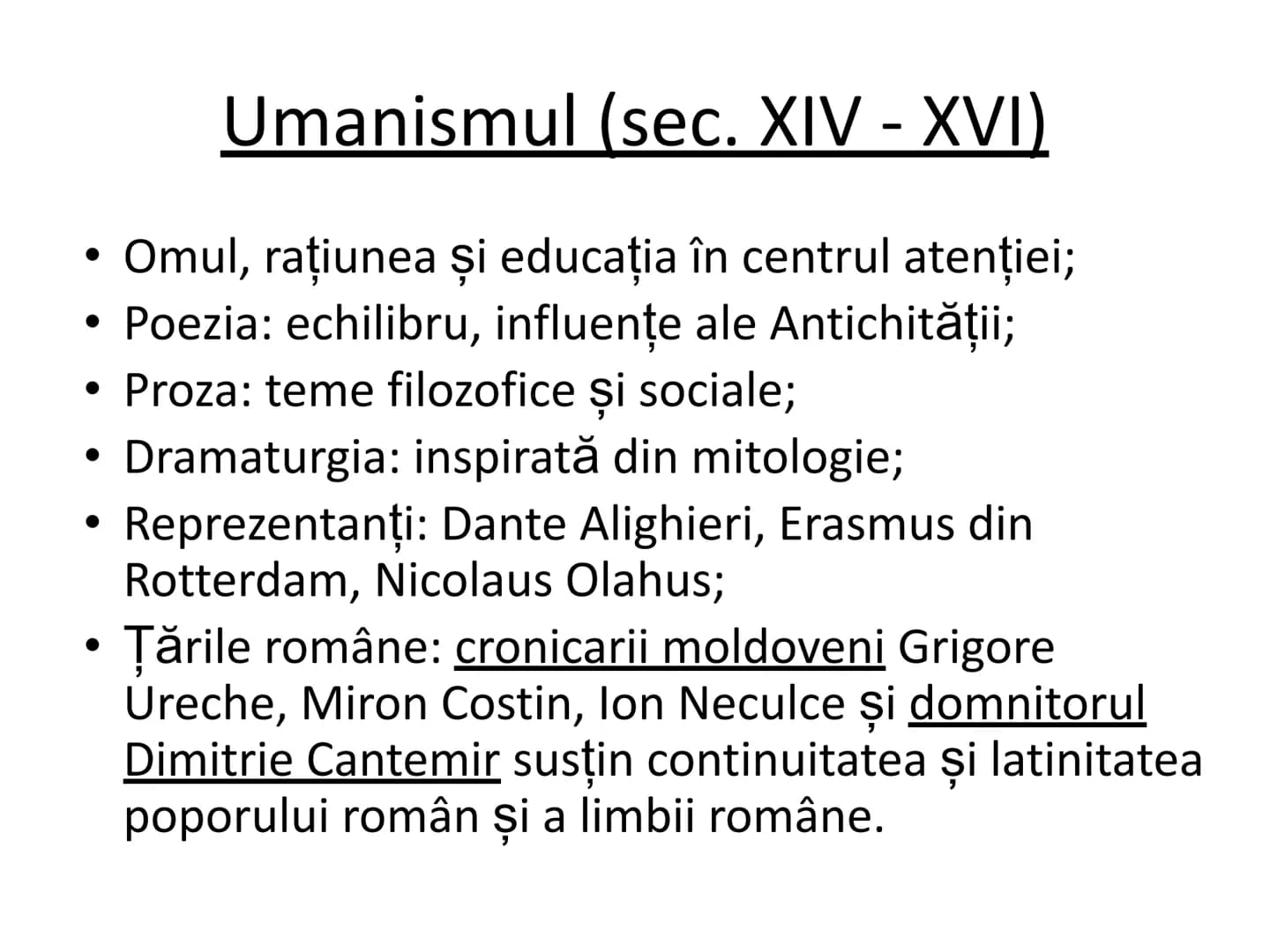 # LIMBA ȘI LITERATURA ROMÂNĂ
PREGĂTIRE PENTRU
BACALAUREAT
Curente culturale
Prezentare sintetică a principalelor
curente culturale și liter