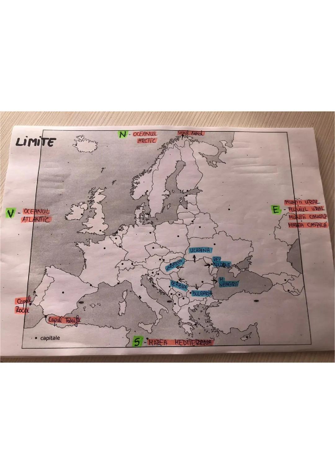 Materie geografie bac