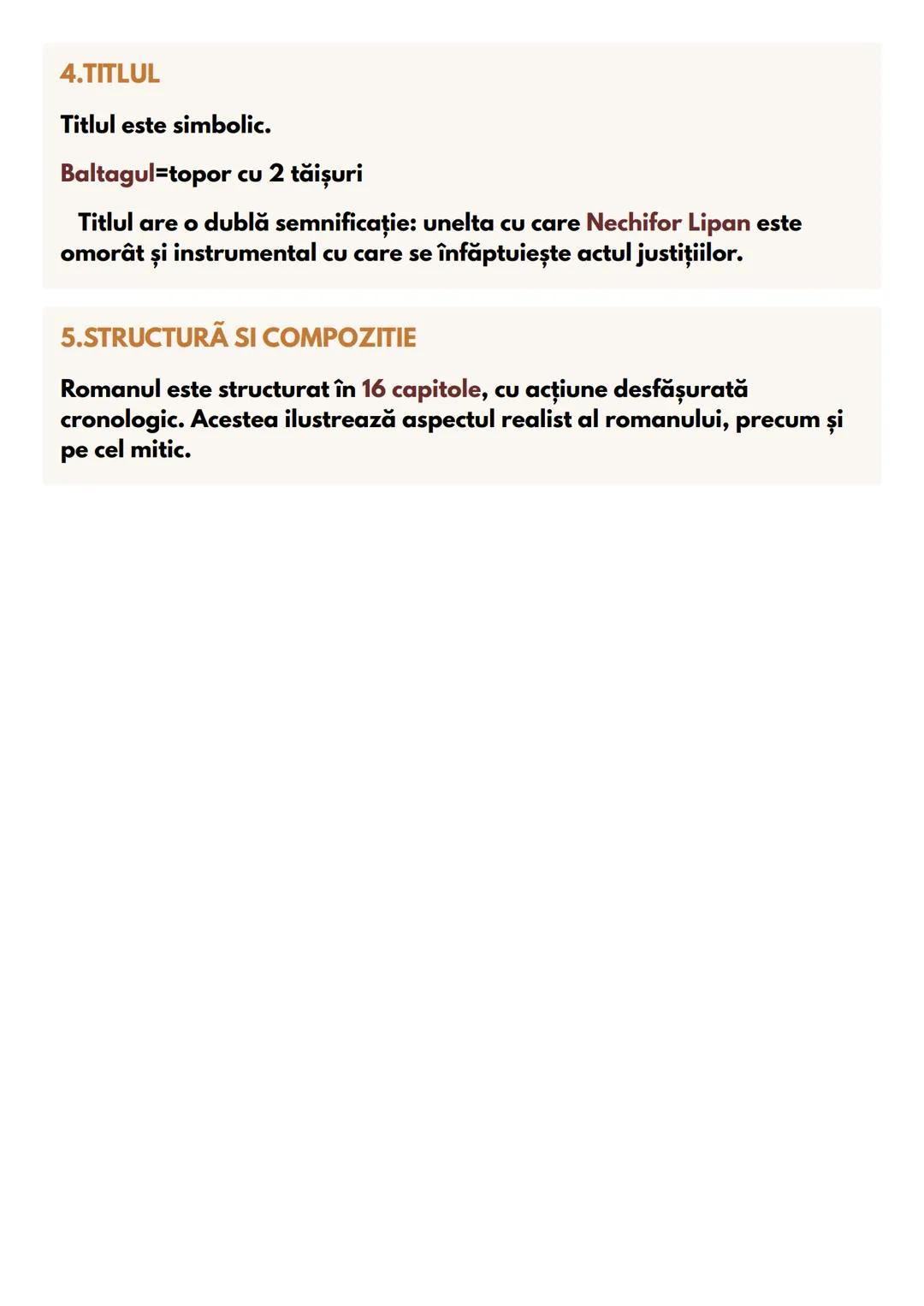 # Baltagul
de M. Sadoveanu
ESEU
1. CONTEXT LITERAR
"Baltagul" scris de M. Sadoveanu a fost publicat în anul 1930, este
probabil singurul
