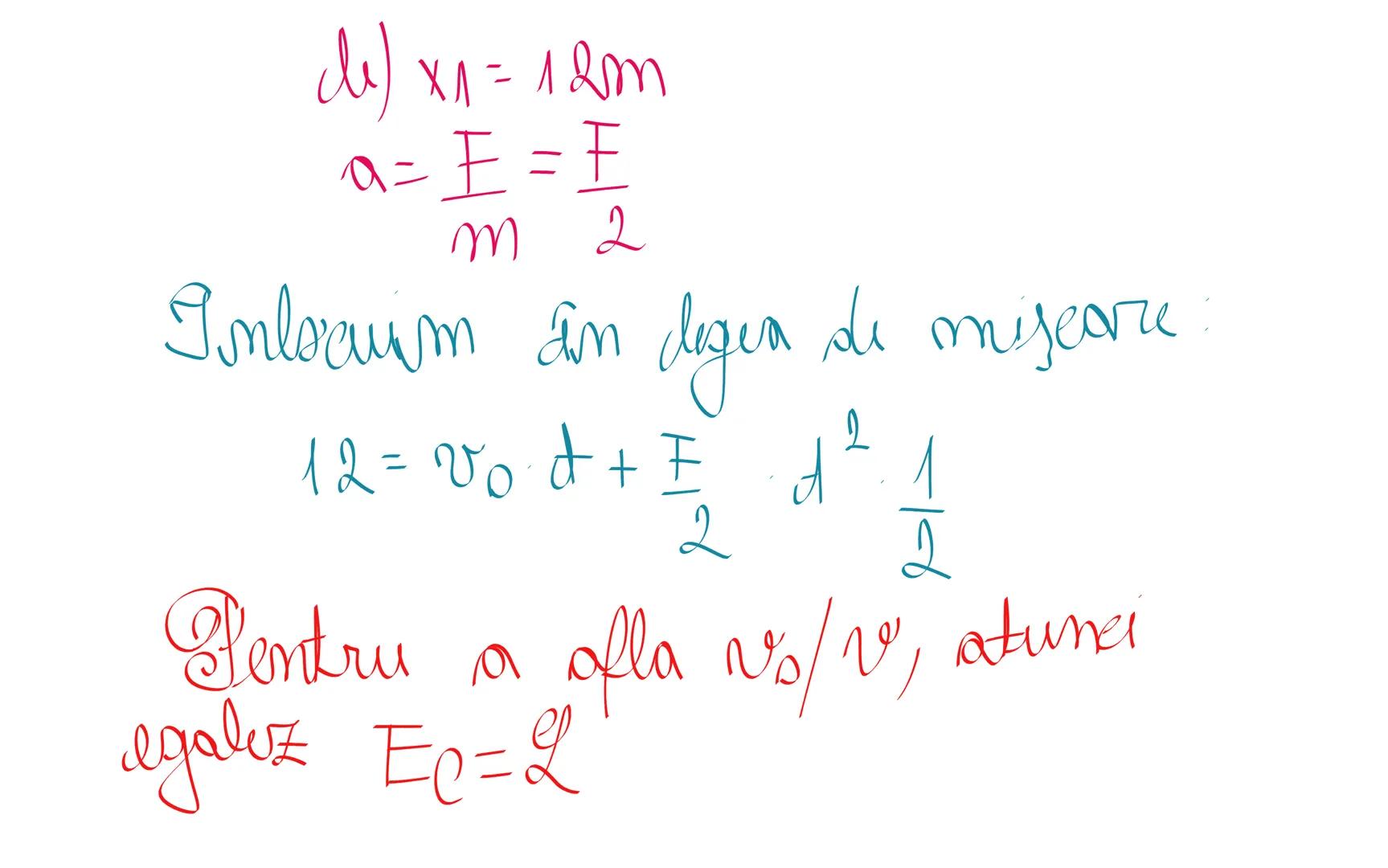 # Fizică-Mecanică
Lucrul mecanic Energia
cinetică Teorema variației
energiei cinetice Energia
potențială Formule Rubrica
$L = F d$
$E_e =