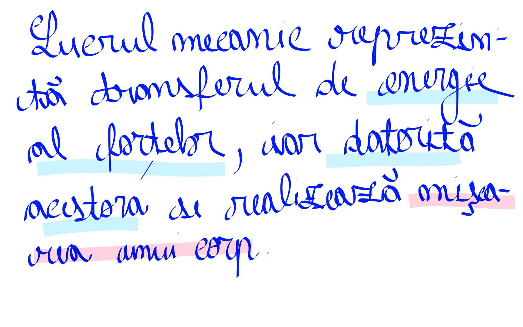 # Fizică-Mecanică
Lucrul mecanic Energia
cinetică Teorema variației
energiei cinetice Energia
potențială Formule Rubrica
$L = F d$
$E_e =