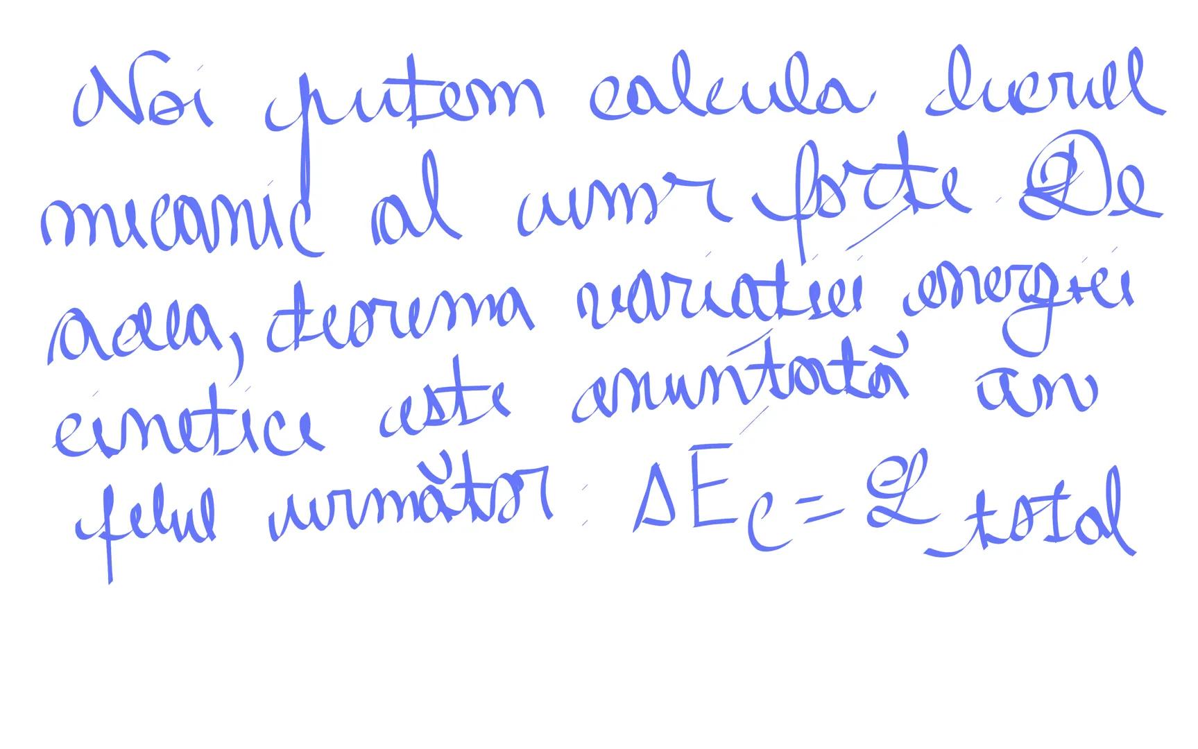 # Fizică-Mecanică
Lucrul mecanic Energia
cinetică Teorema variației
energiei cinetice Energia
potențială Formule Rubrica
$L = F d$
$E_e =