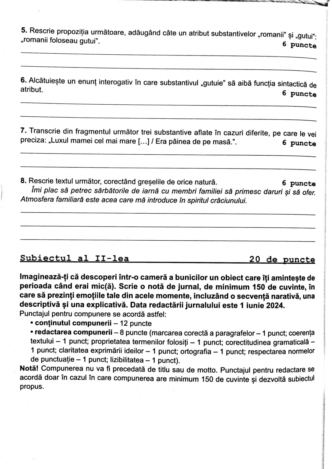 Subiectul I
70 de puncte
Citește fiecare dintre textele de mai jos pentru a putea răspunde
la cerințele formulate.
TEXTUL 1
Dulce, galbenă