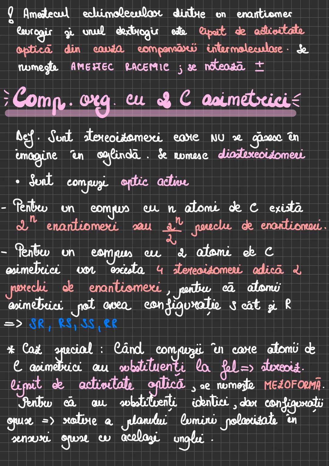 # Izomerie optica
(Manual axi-a-pag 130-138)
• Generalitati
Dey.: Izomeri sunt substante cu aceiagi formulă
moleculară, dar cu structuri chi