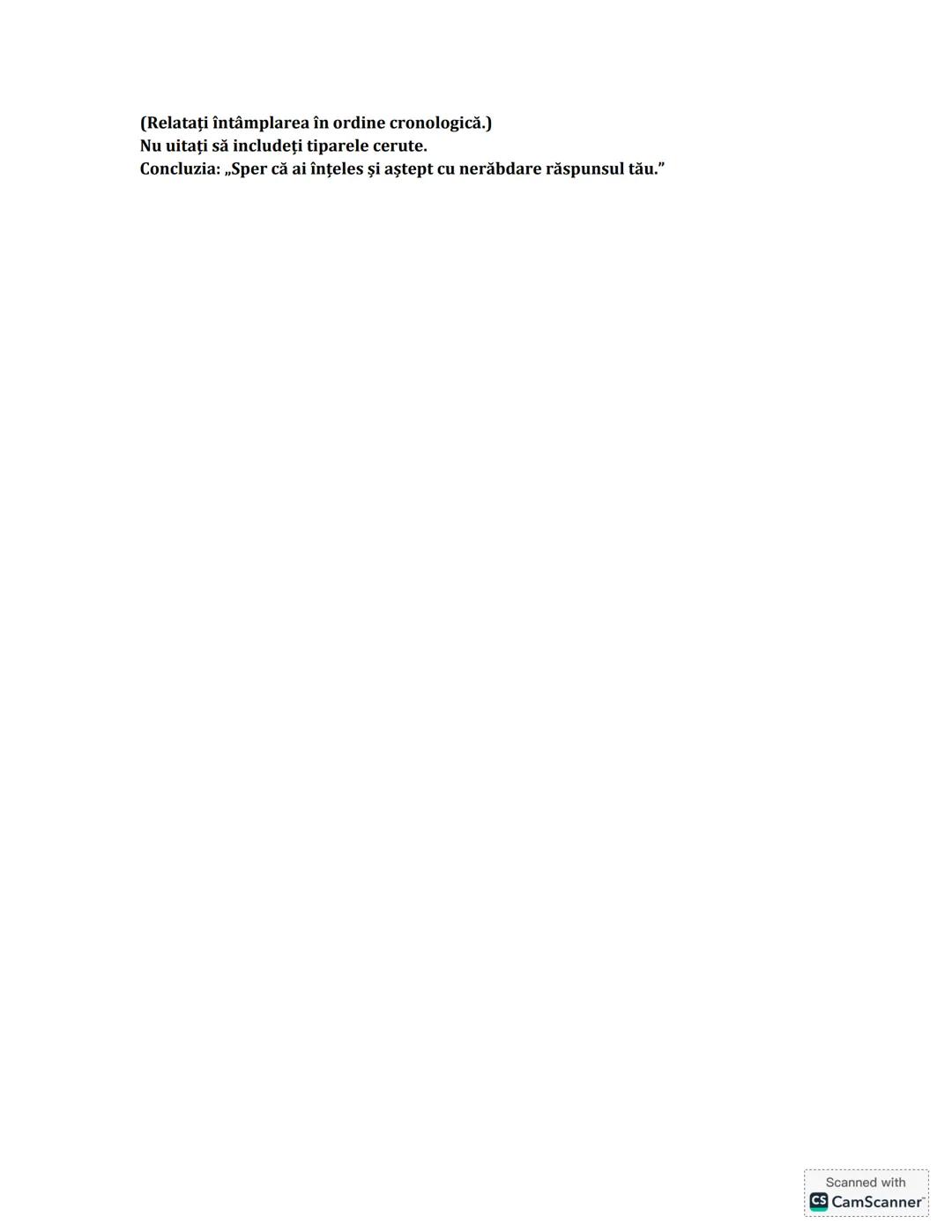 # Caracterizarea de personaj
Exprimarea să fie simplă și clară. Respectarea celor patru „liniuţe".
Primul paragraf: trebuie să aveți o int