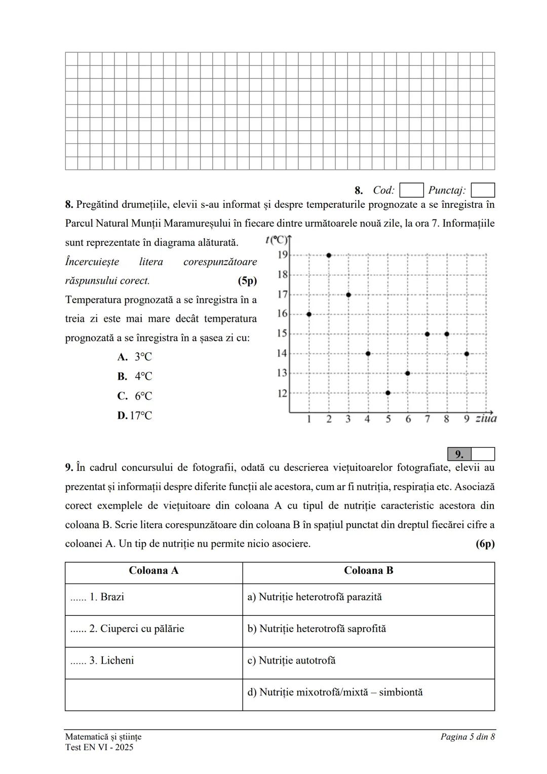 --- OCR Start ---
ERNUL
UVE
COMANIE
MINISTERUL EDUCAŢIEI ŞI CERCETĂRII
CENTRUL NAŢIONAL DE POLITICI
ŞI EVALUARE ÎN EDUCAȚIE
EVALUAREA NAȚION
