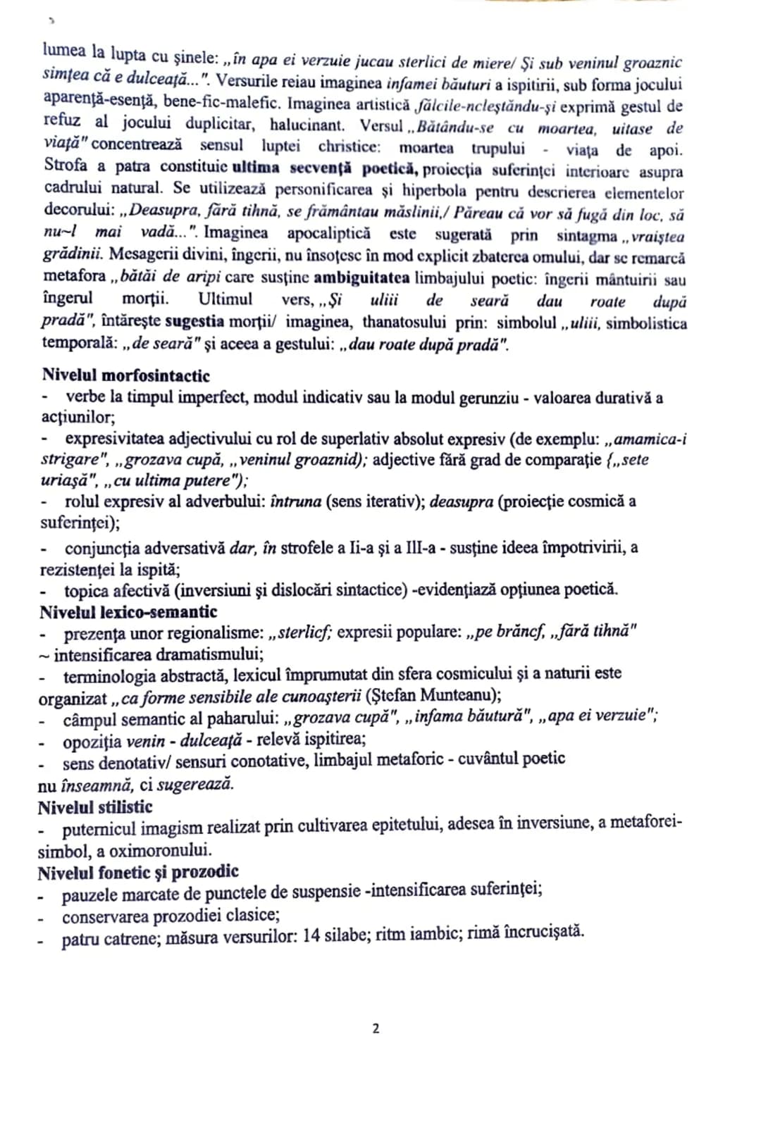 # În Grădina Ghetsimani
Vasile Voilescu
În Grădina Ghetsemani de Vasile Voiculescu este o poezie de inspirație religioasă,
autorul fiind i